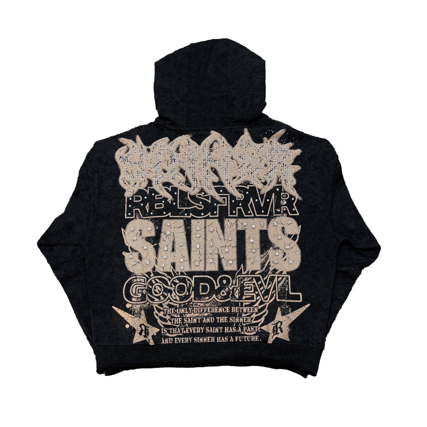 R3BEL Saints Crop Hoodie