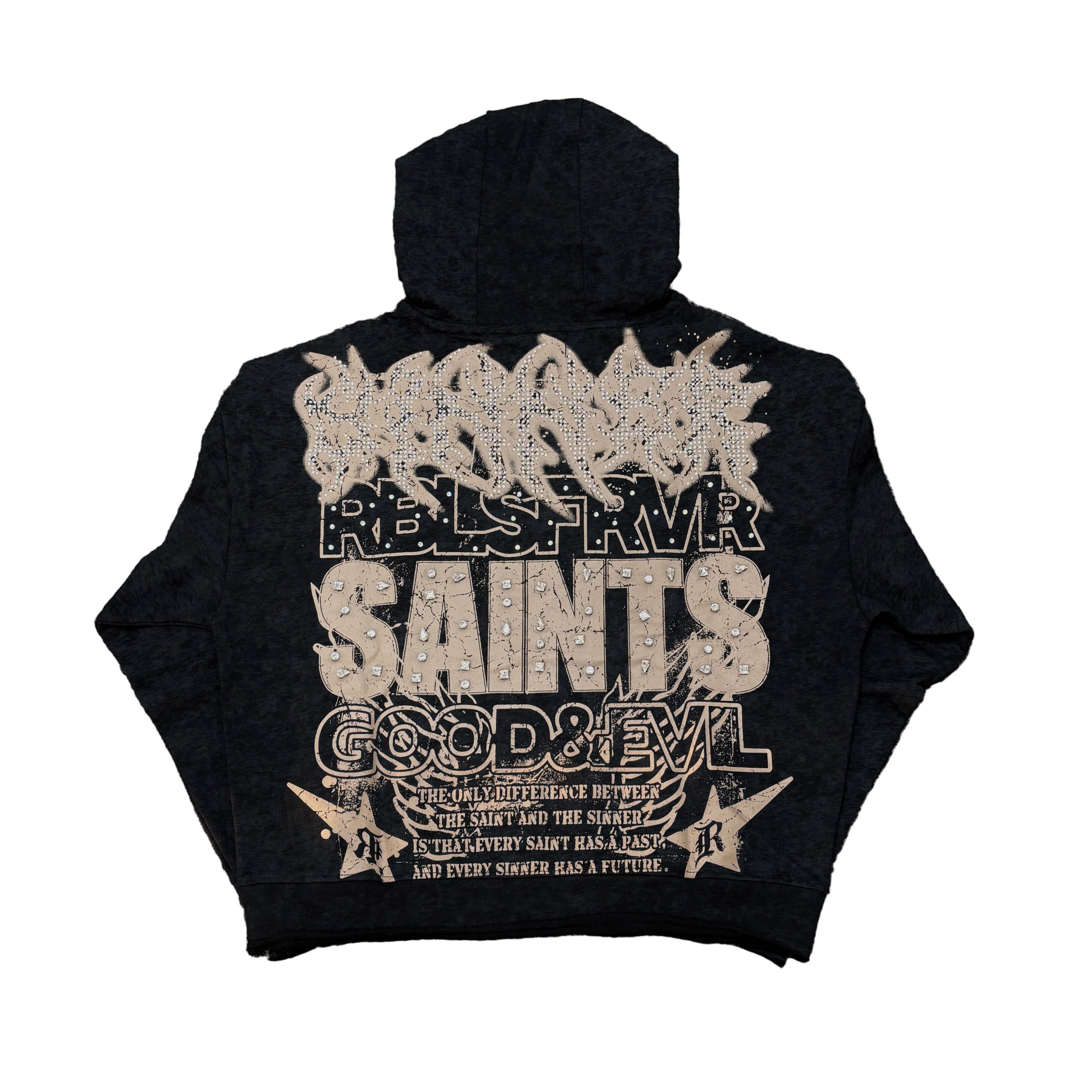 R3BEL Saints Crop Hoodie