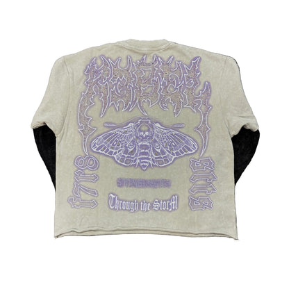 R3BEL Through The Storm Crop Long Sleeve T-shirt