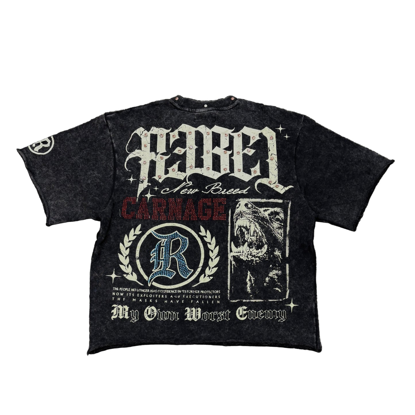 R3BEL Carnage Crop T-shirt
