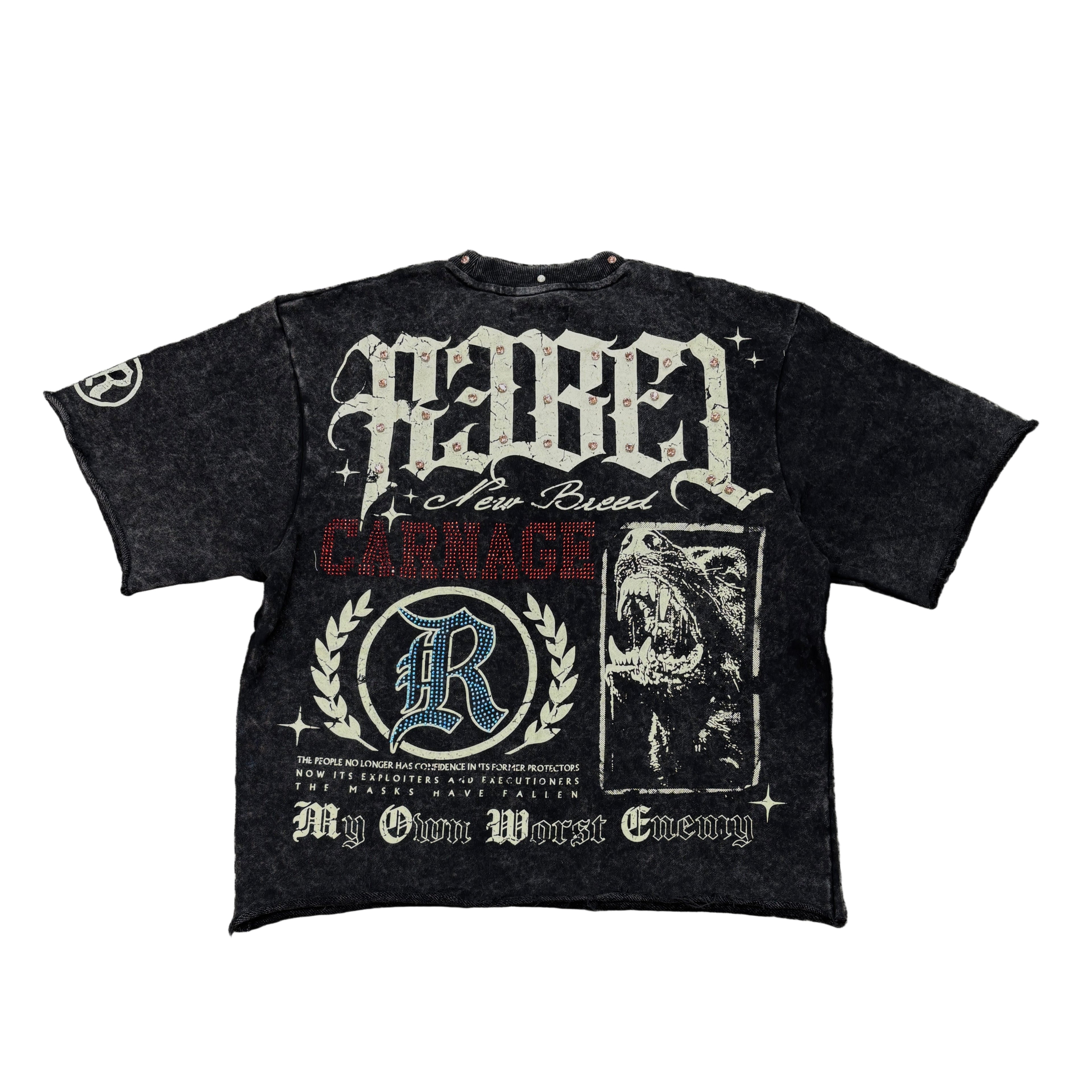 R3BEL Carnage Crop T-shirt