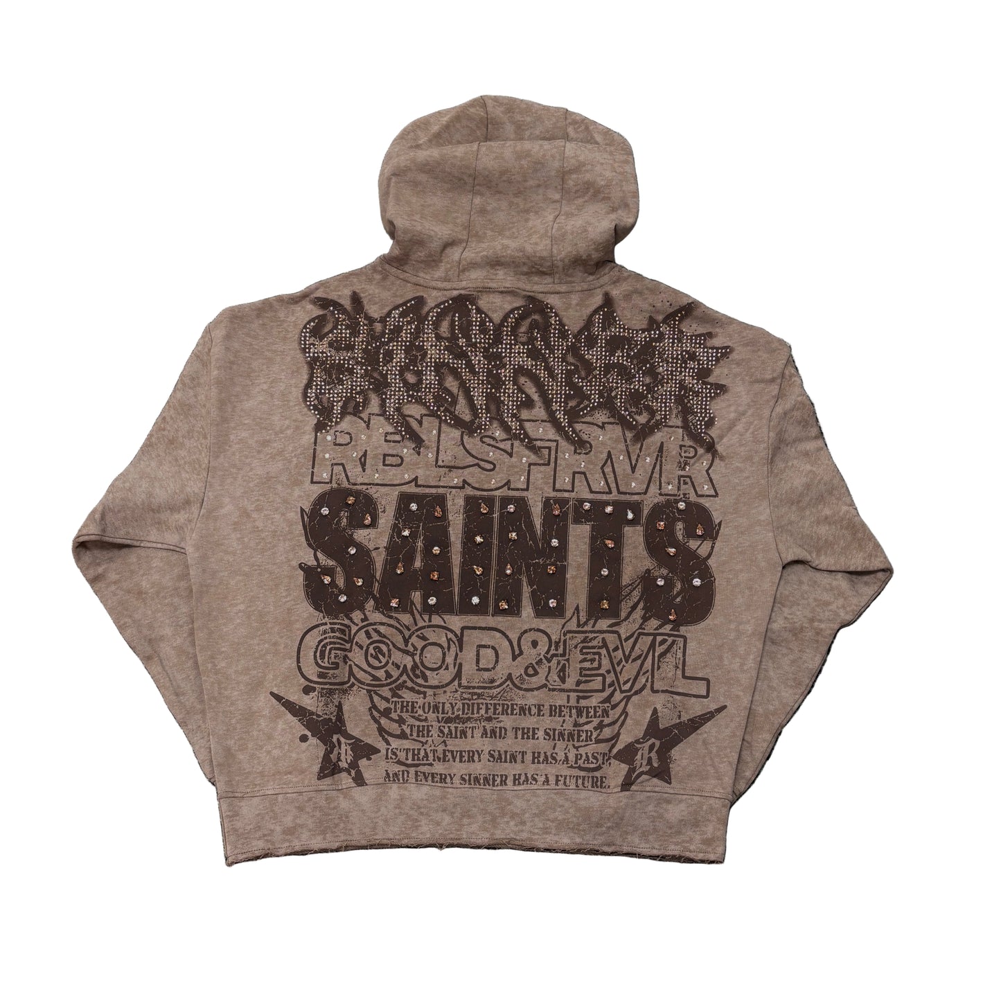 R3BEL Saints Crop Hoodie