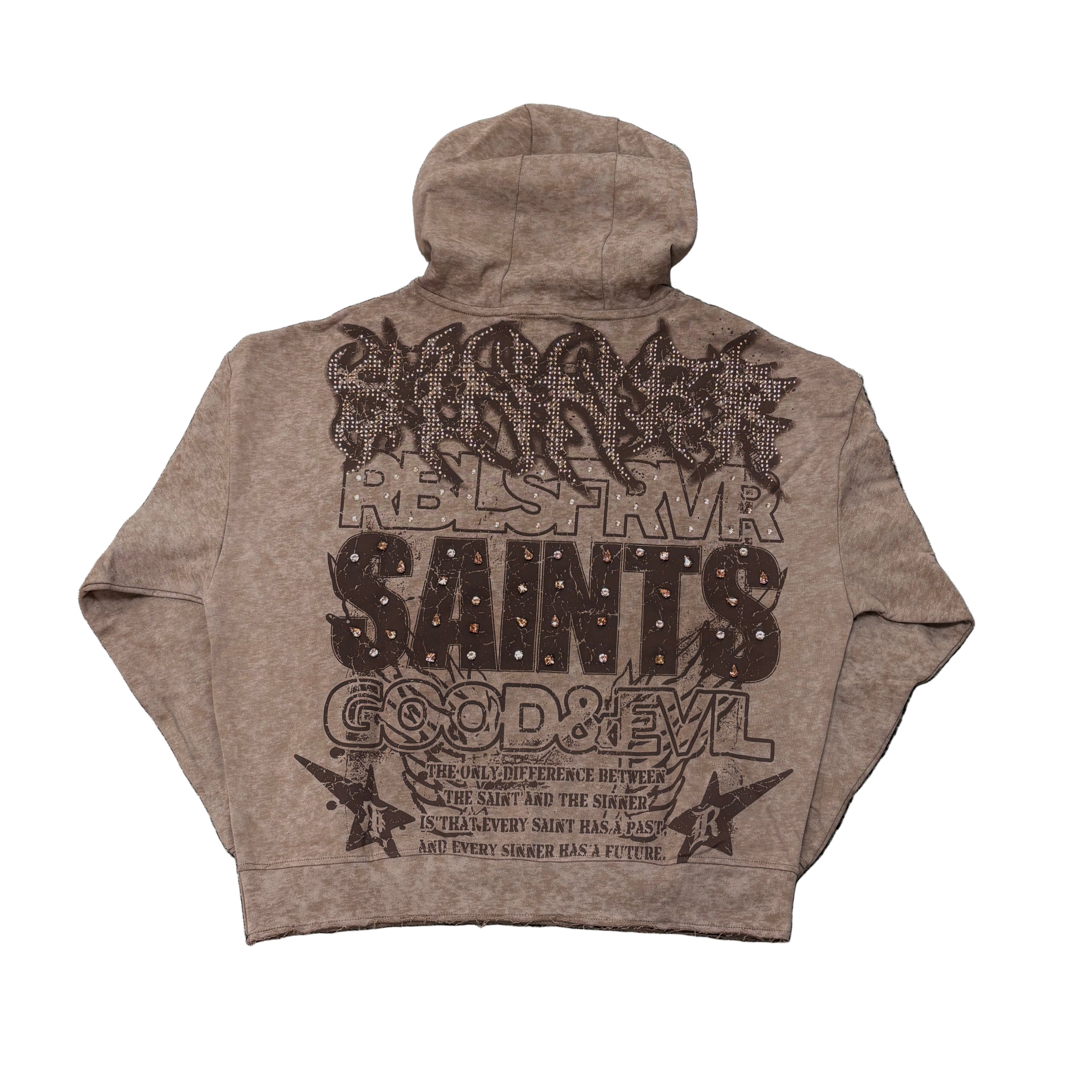 R3BEL Saints Crop Hoodie
