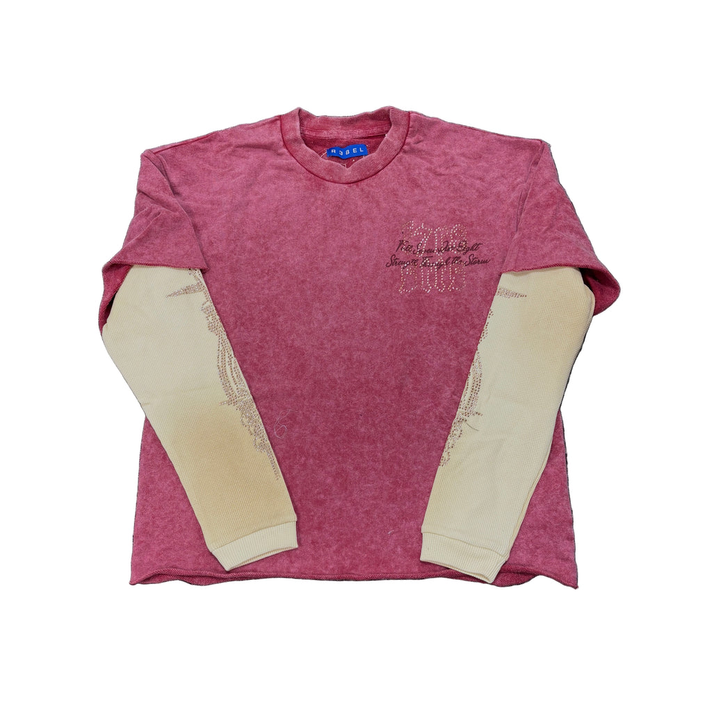 R3BEL F7R8 Crop Long Sleeve T-shirt