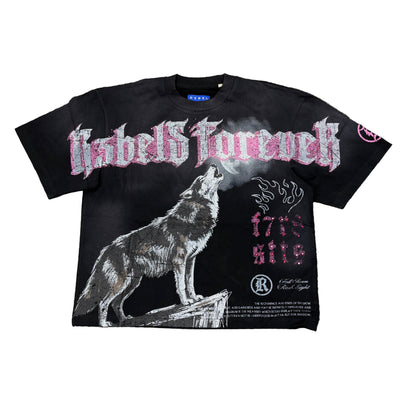 R3BEL Howl Crop T-shirt