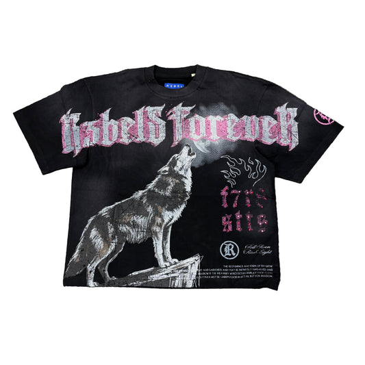 R3BEL Howl Crop T-shirt