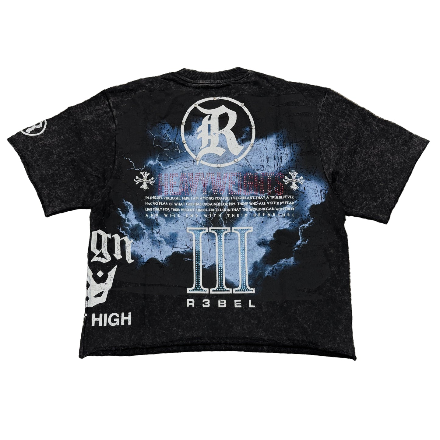 R3BEL Night Hunter Crop T-shirt