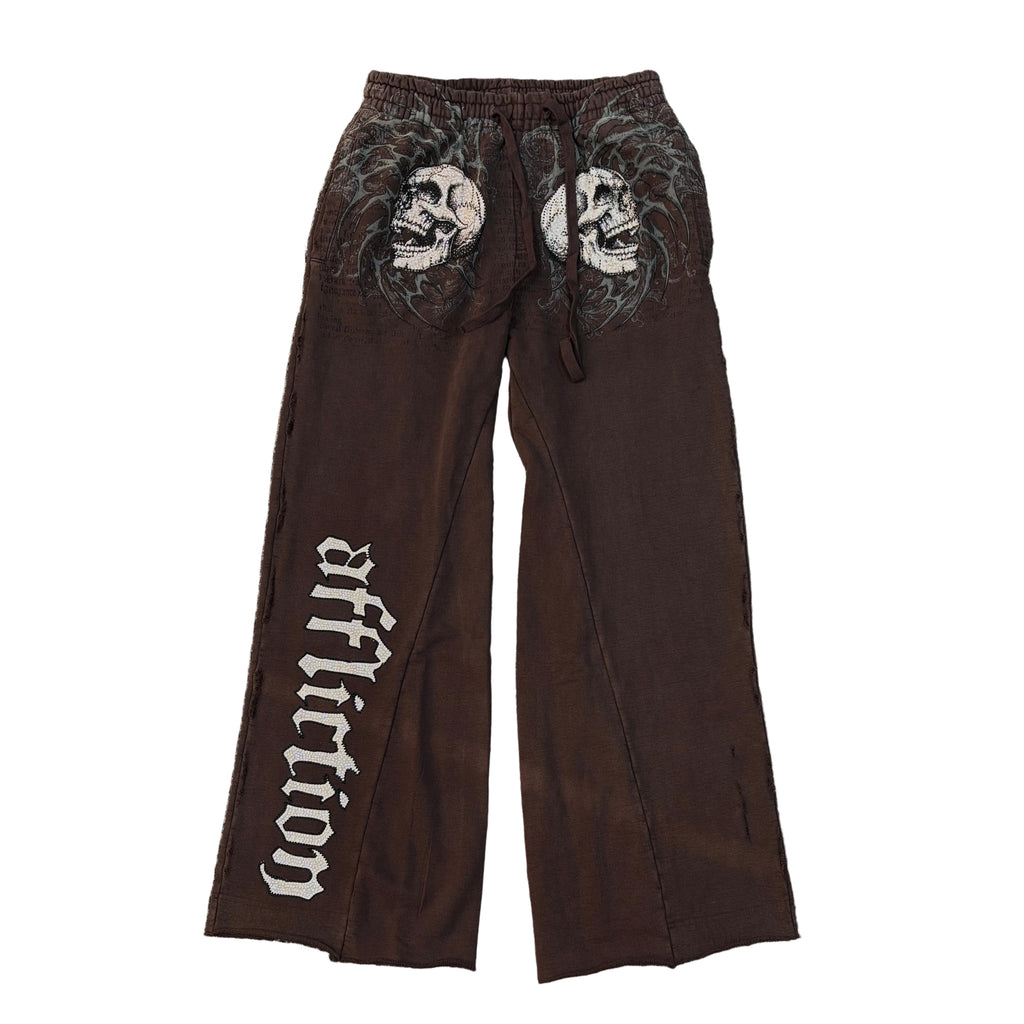 AFFLICITION Collapse Wide Leg Pant
