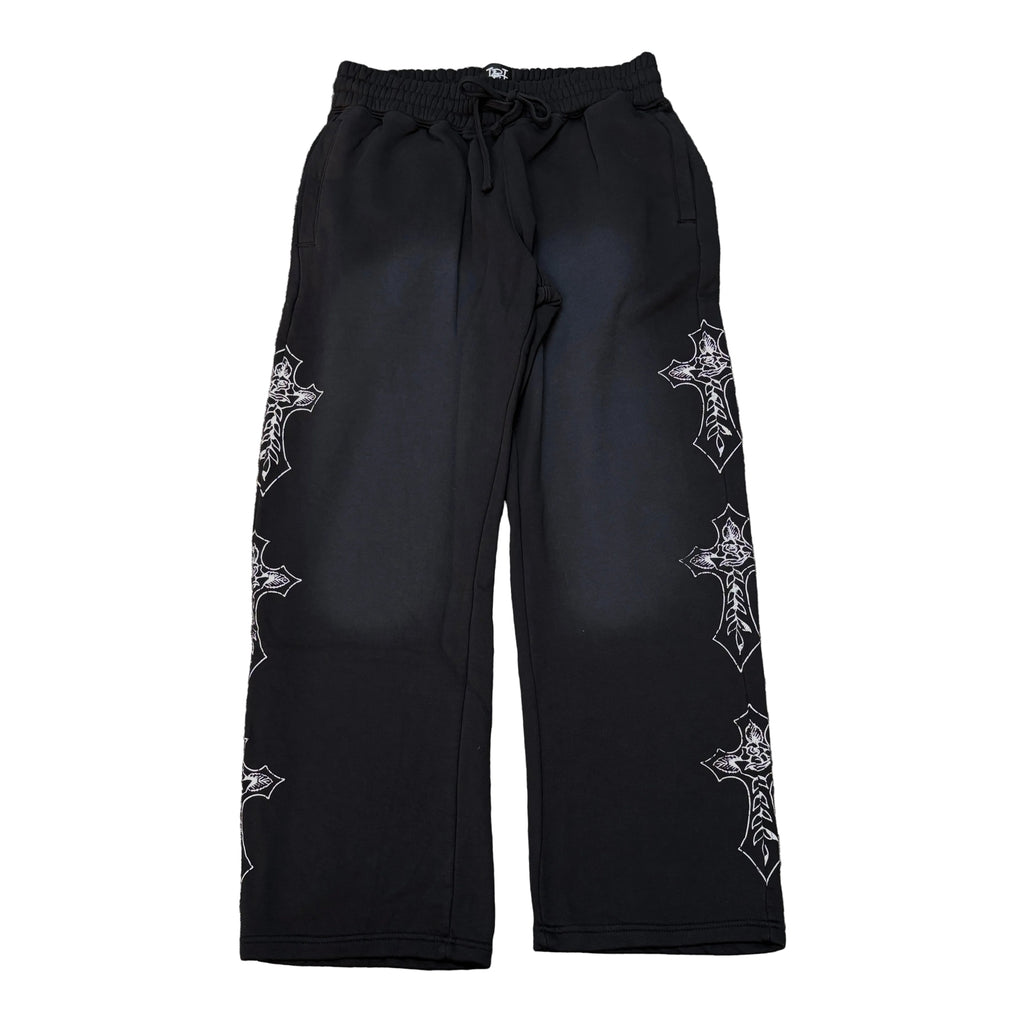ED HARDY Crossed Baggy Sweatpants