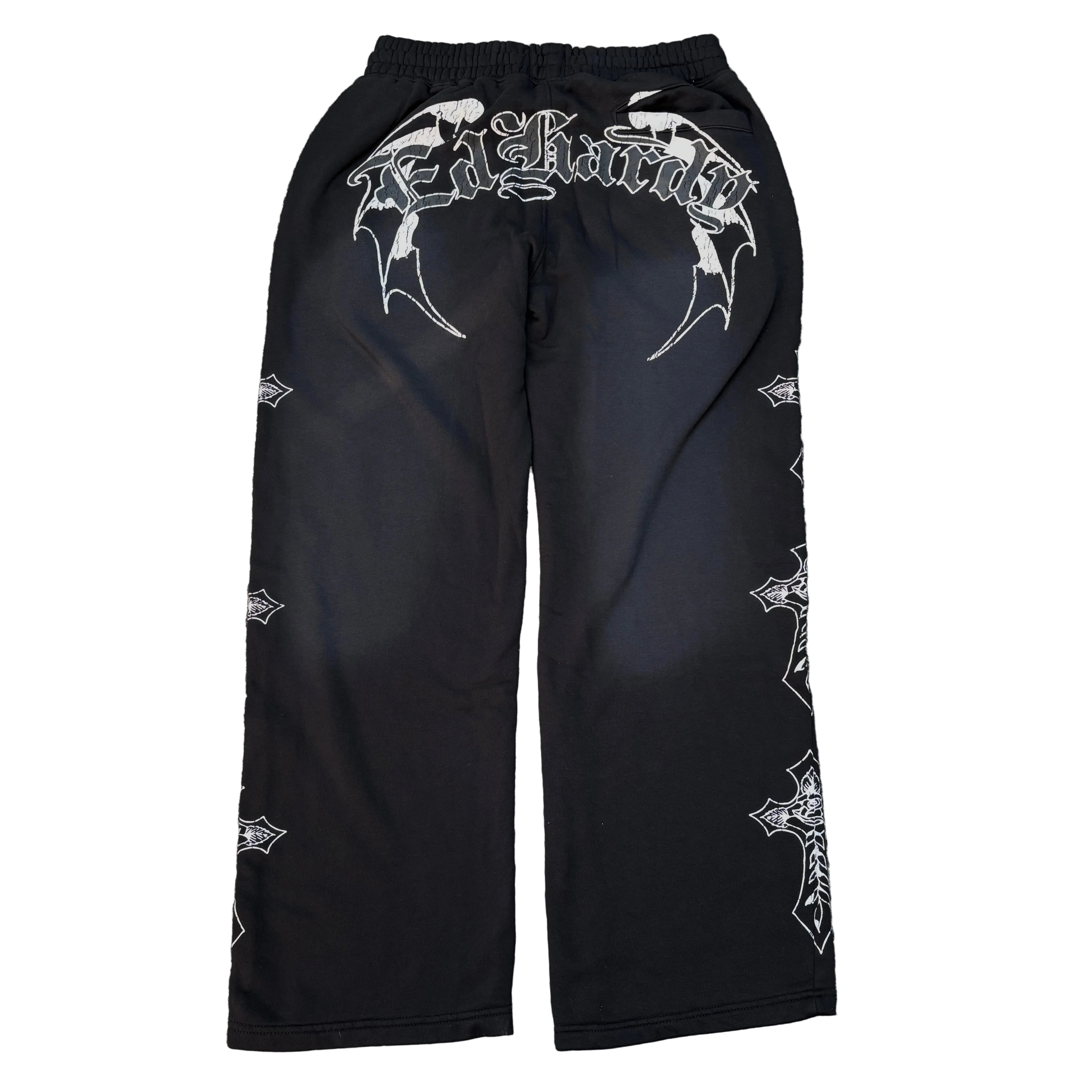 ED HARDY Crossed Baggy Sweatpants – K MOMO