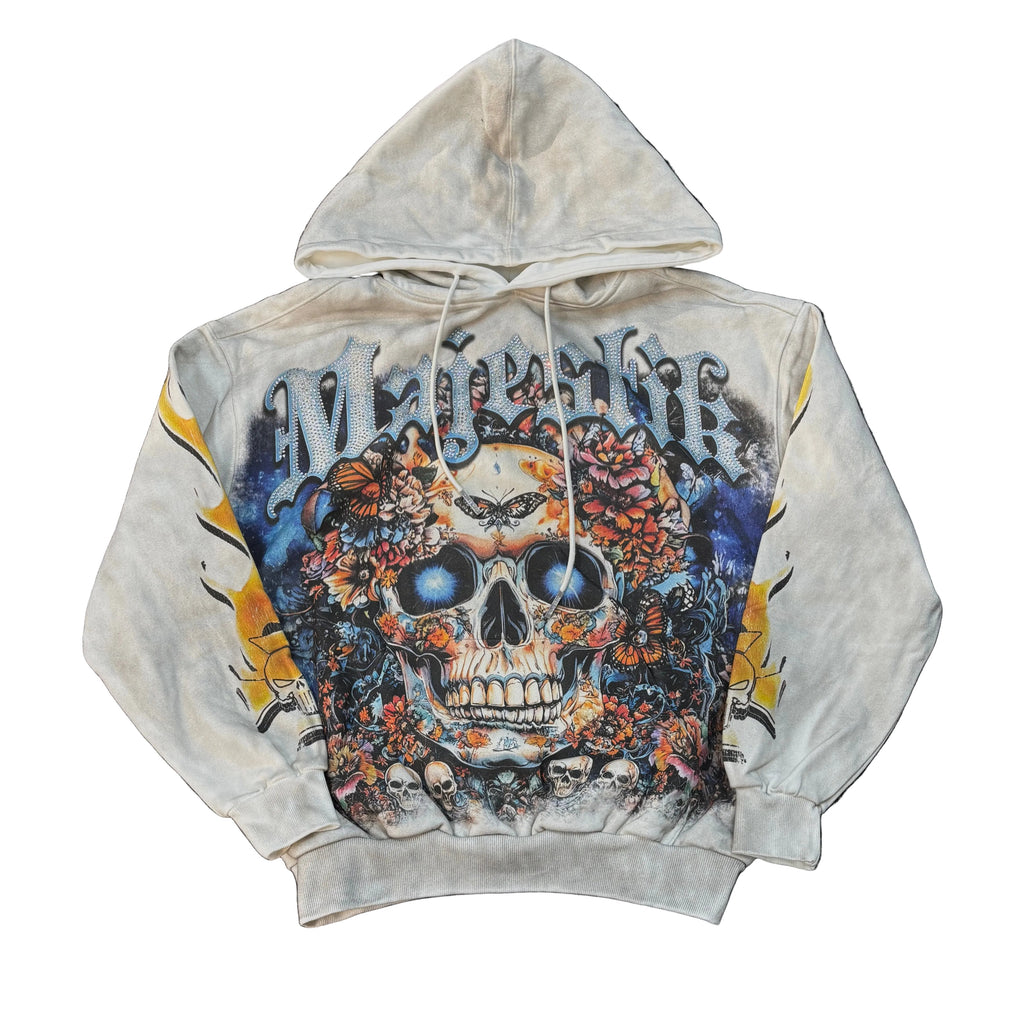 MAJESTIK Skull Crop Hood