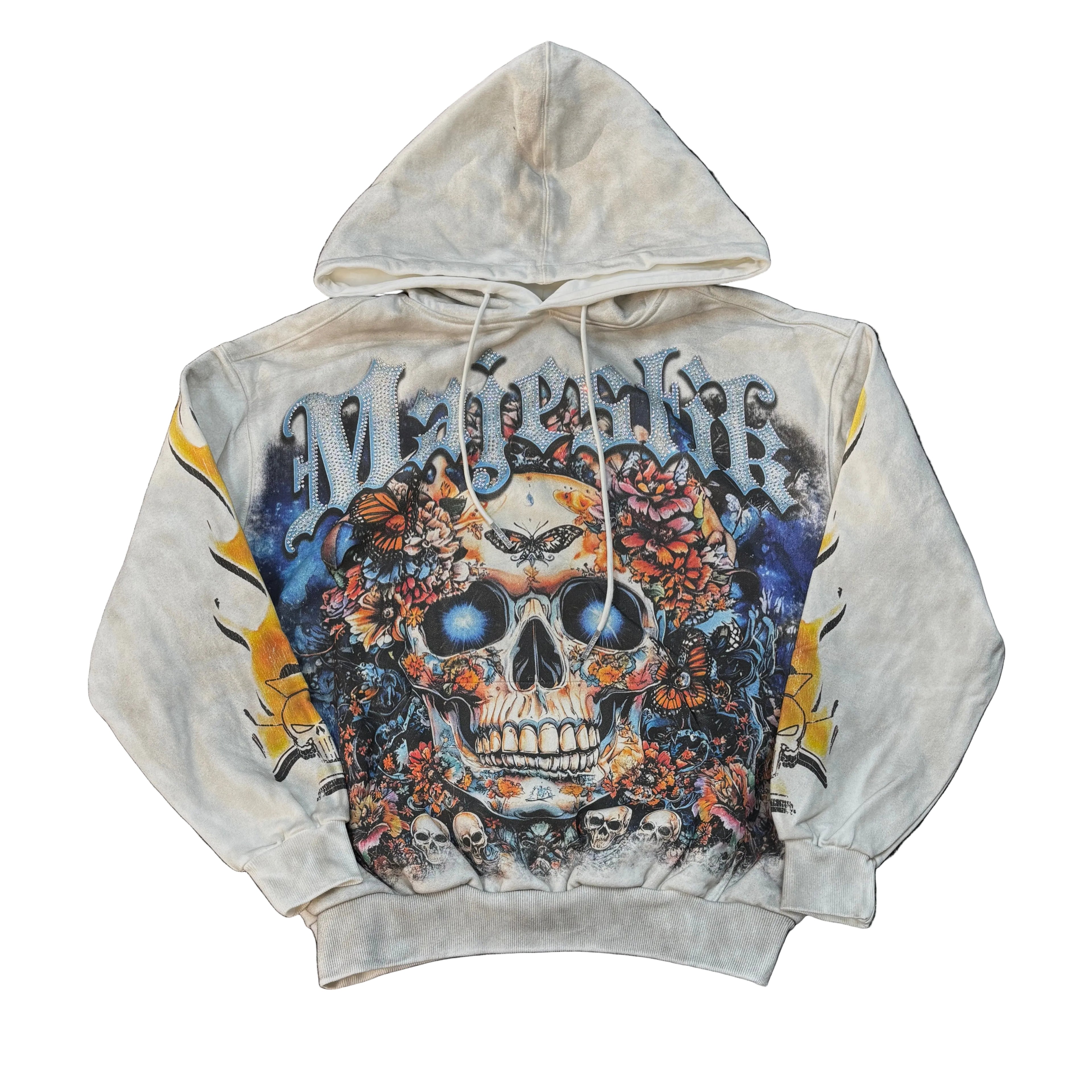 MAJESTIK Skull Crop Hood
