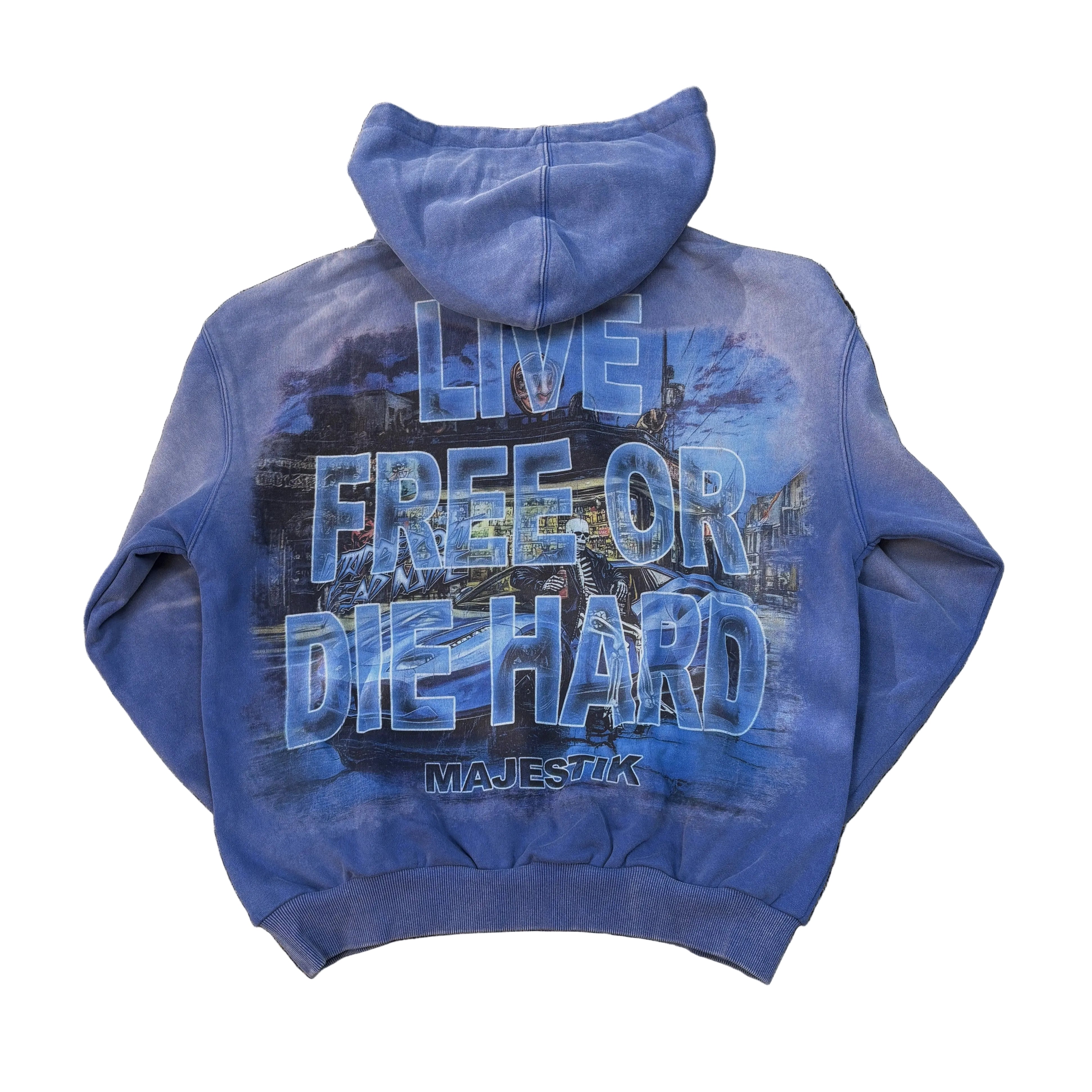 MAJESTIK Drip Out Crop Hood – K MOMO