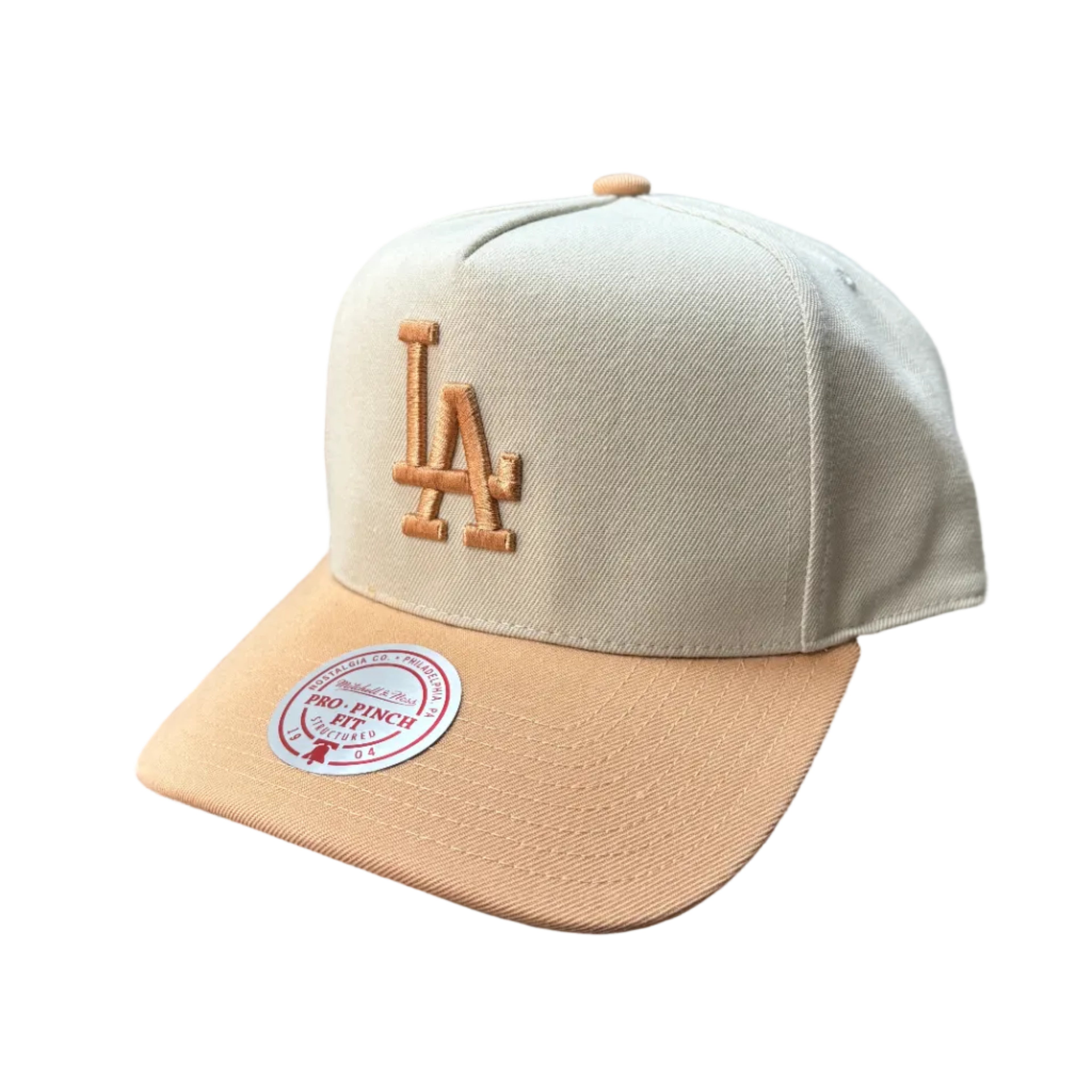 Mitchell & Ness MLB Los Angeles Dodgers Chalk Dust Pro Crown Snapback Hat