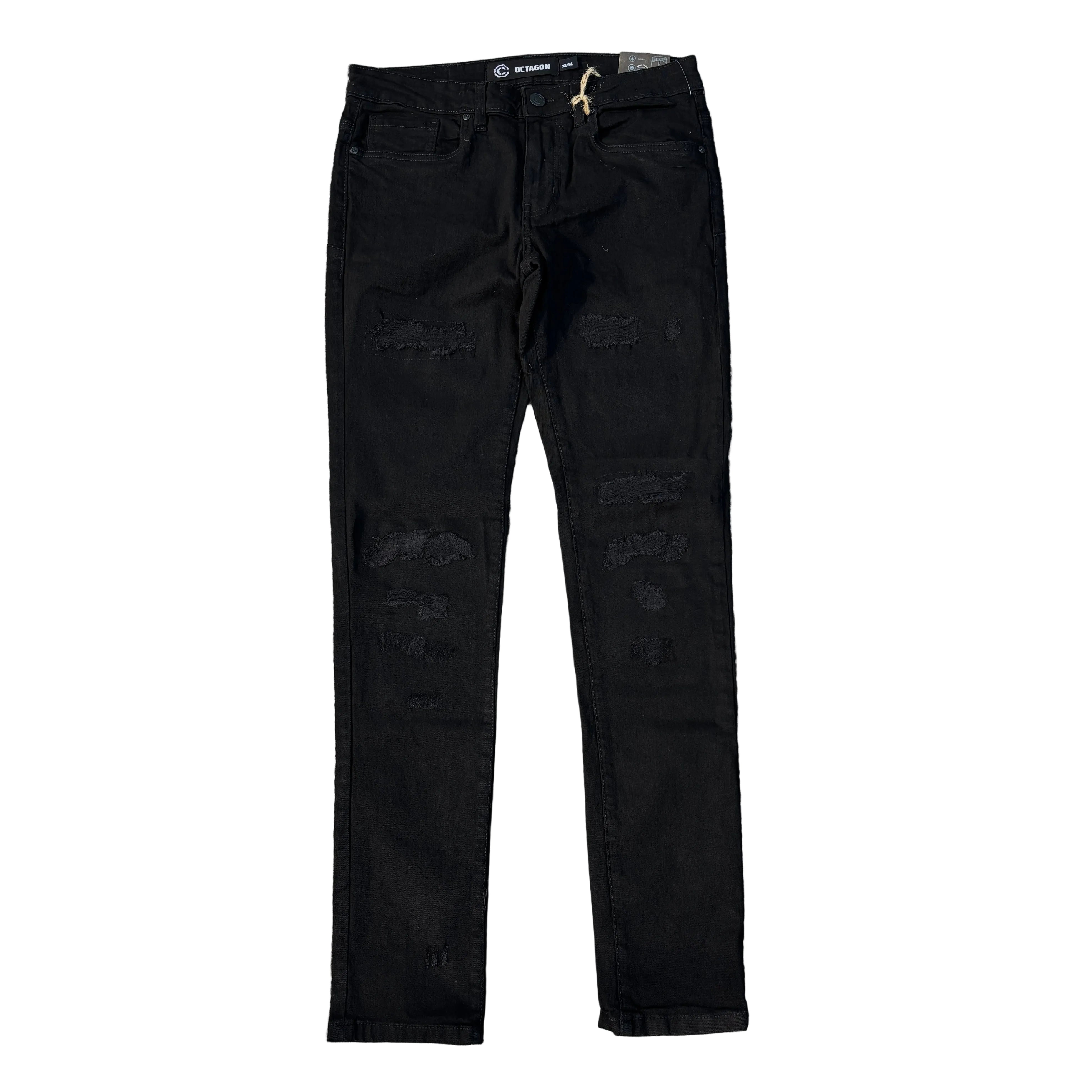 OCTAGON Skinny Rip Jeans – K MOMO
