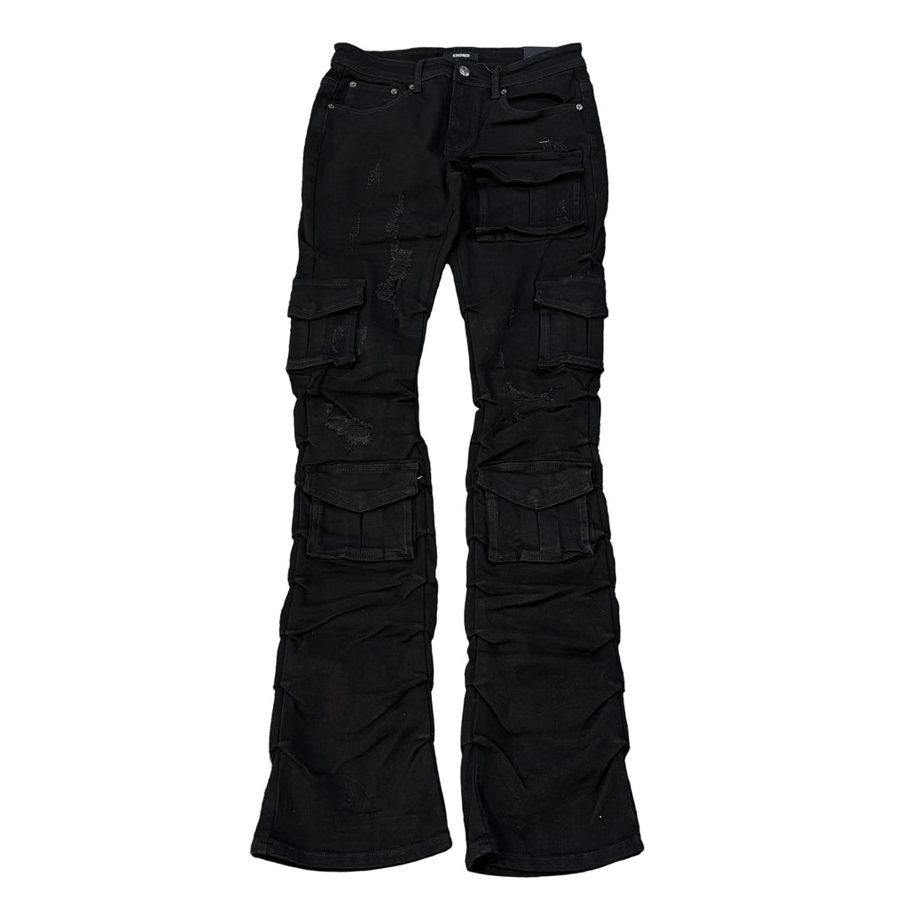 KINDRED Multi Pockets Stacked Jeans