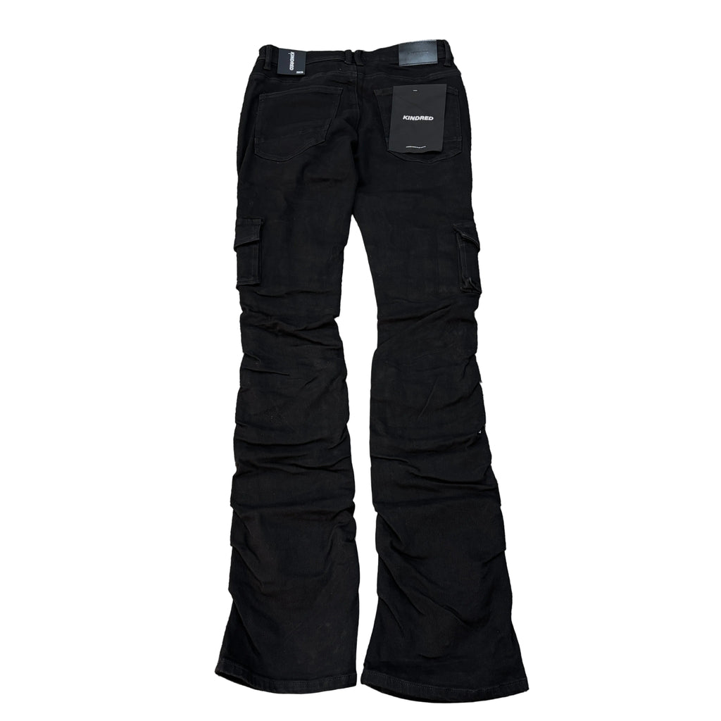 KINDRED Multi Pockets Stacked Jeans