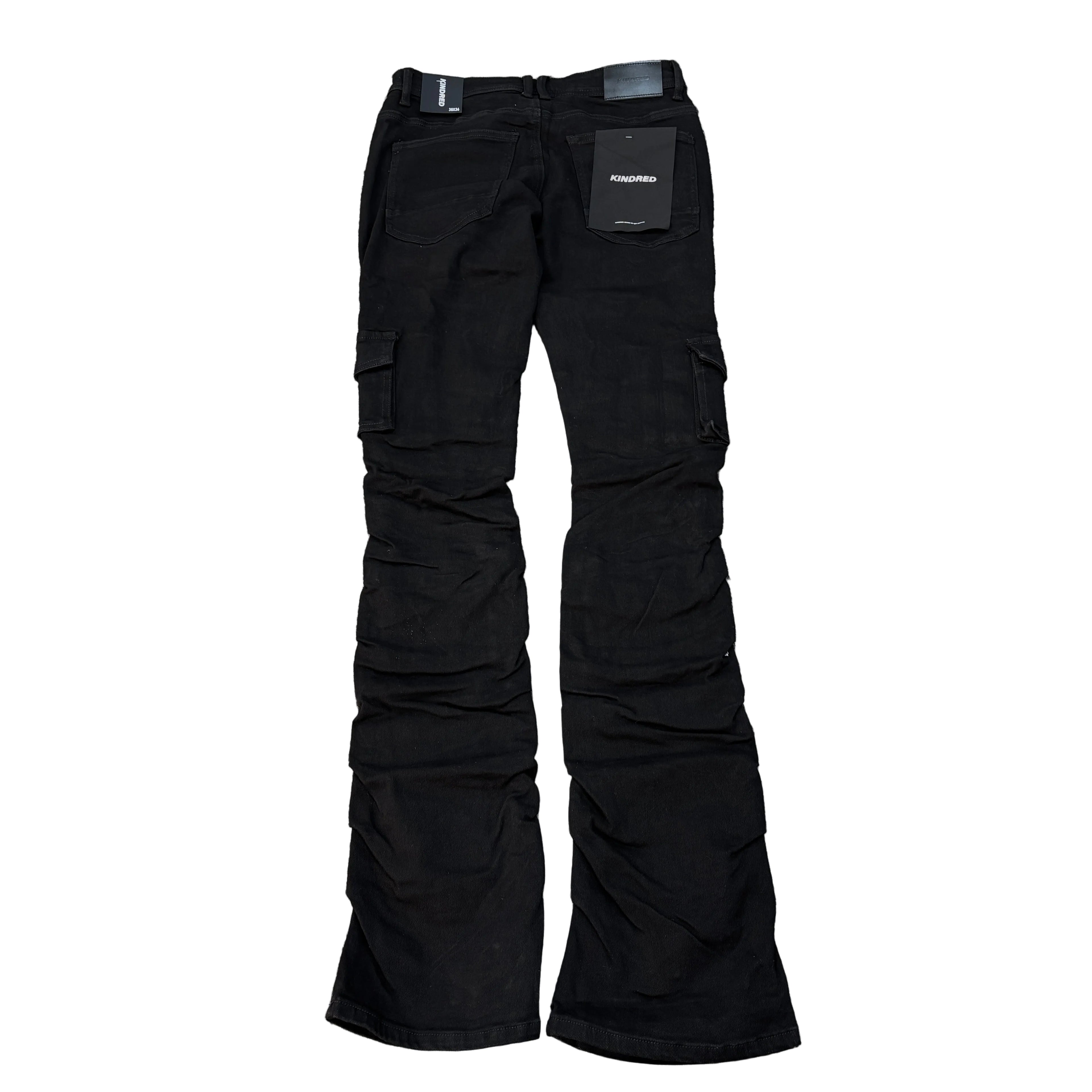 KINDRED Multi Pockets Stacked Jeans