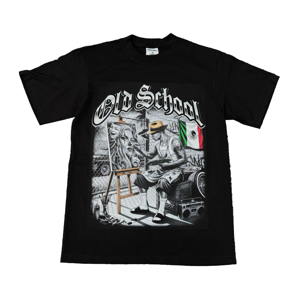 BILLIONAIRE Old School Heavyweight Graphic T-shirt