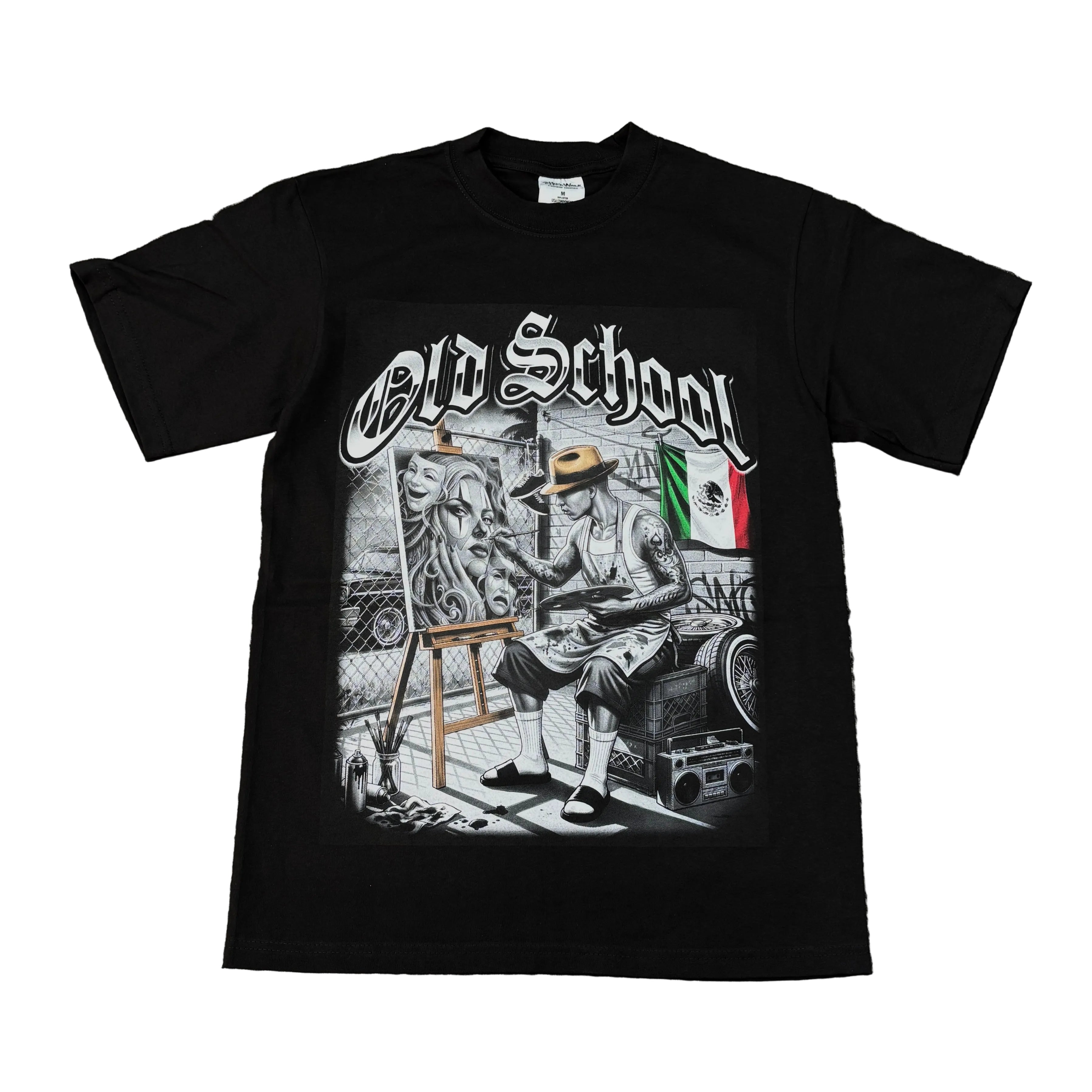 BILLIONAIRE Old School Heavyweight Graphic T-shirt