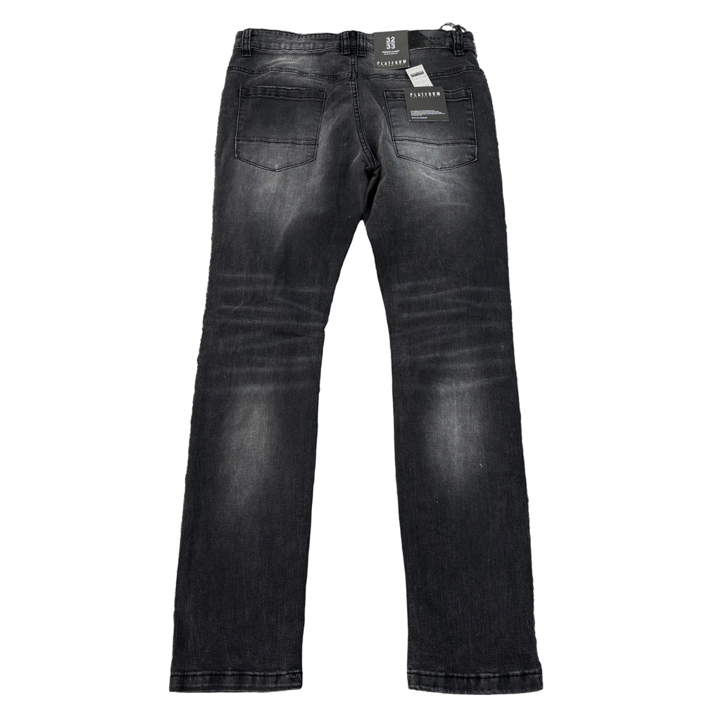 PUBLIK Slim Stretch Ripped Jeans