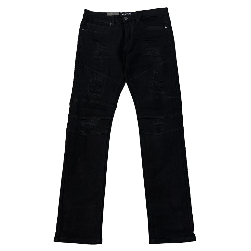 PUBLIK Slim Stretch Ripped Jeans