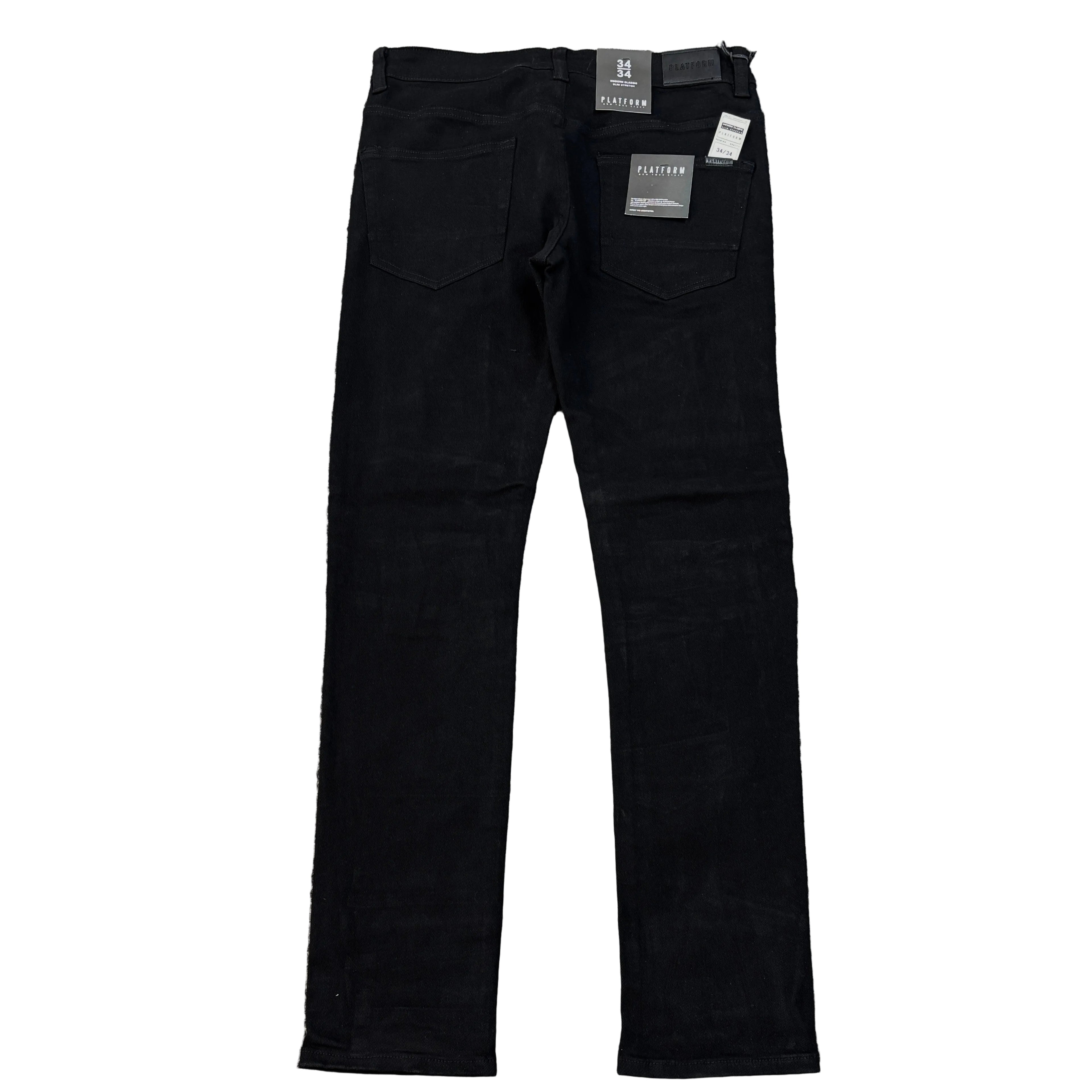 PUBLIK Slim Stretch Ripped Jeans