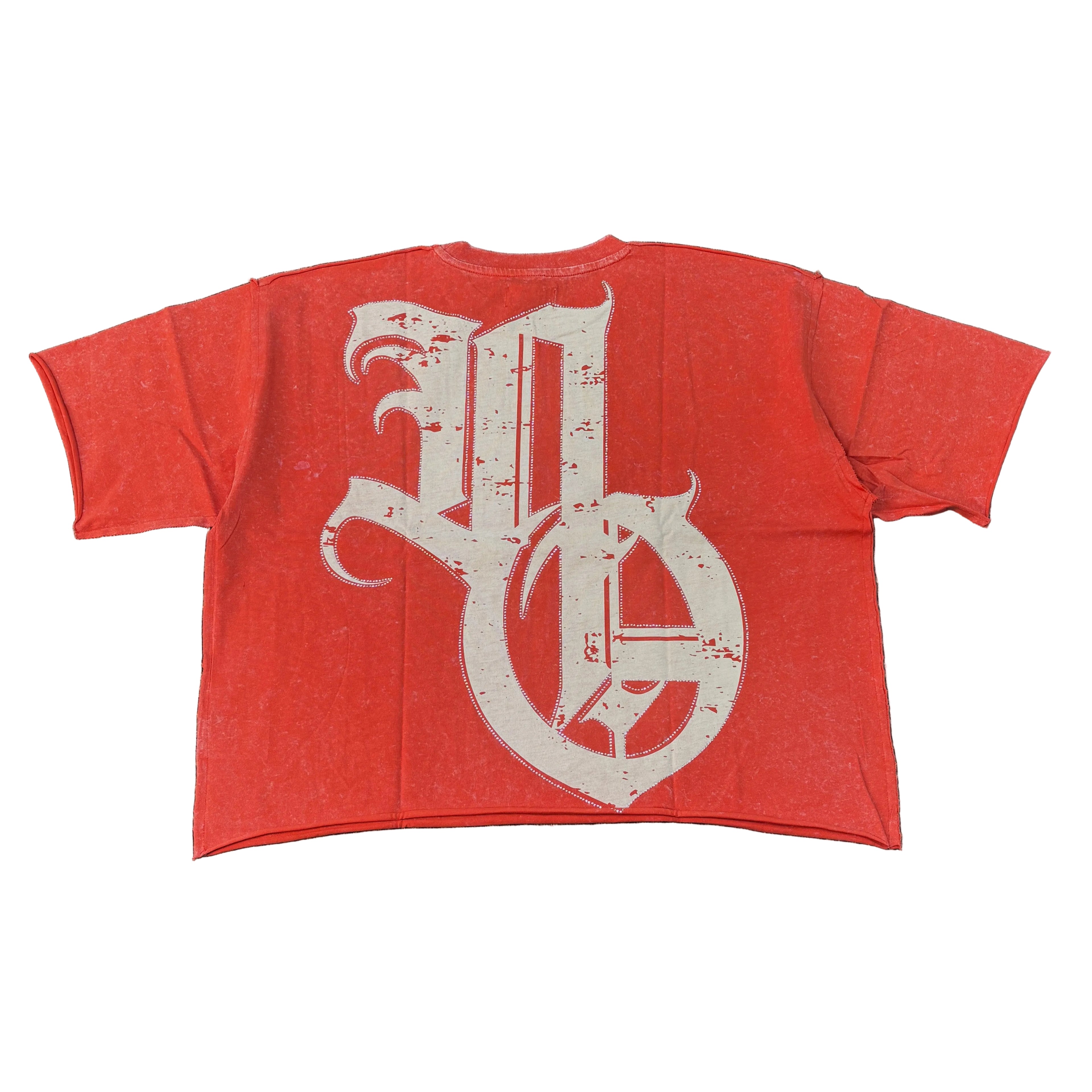 KRYPT No Fear No Tears Graphic Crop Tee