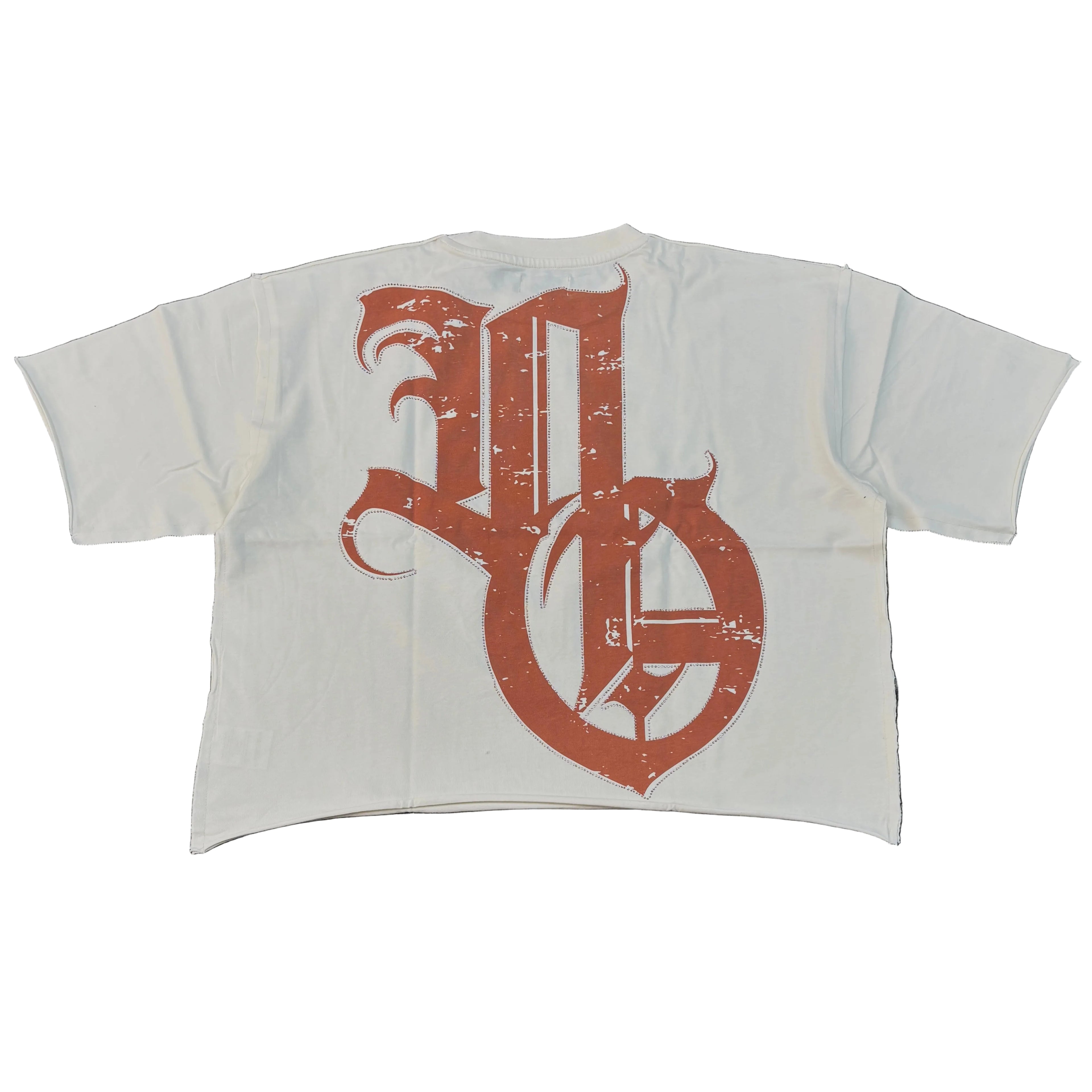 KRYPT No Fear No Tears Graphic Crop Tee