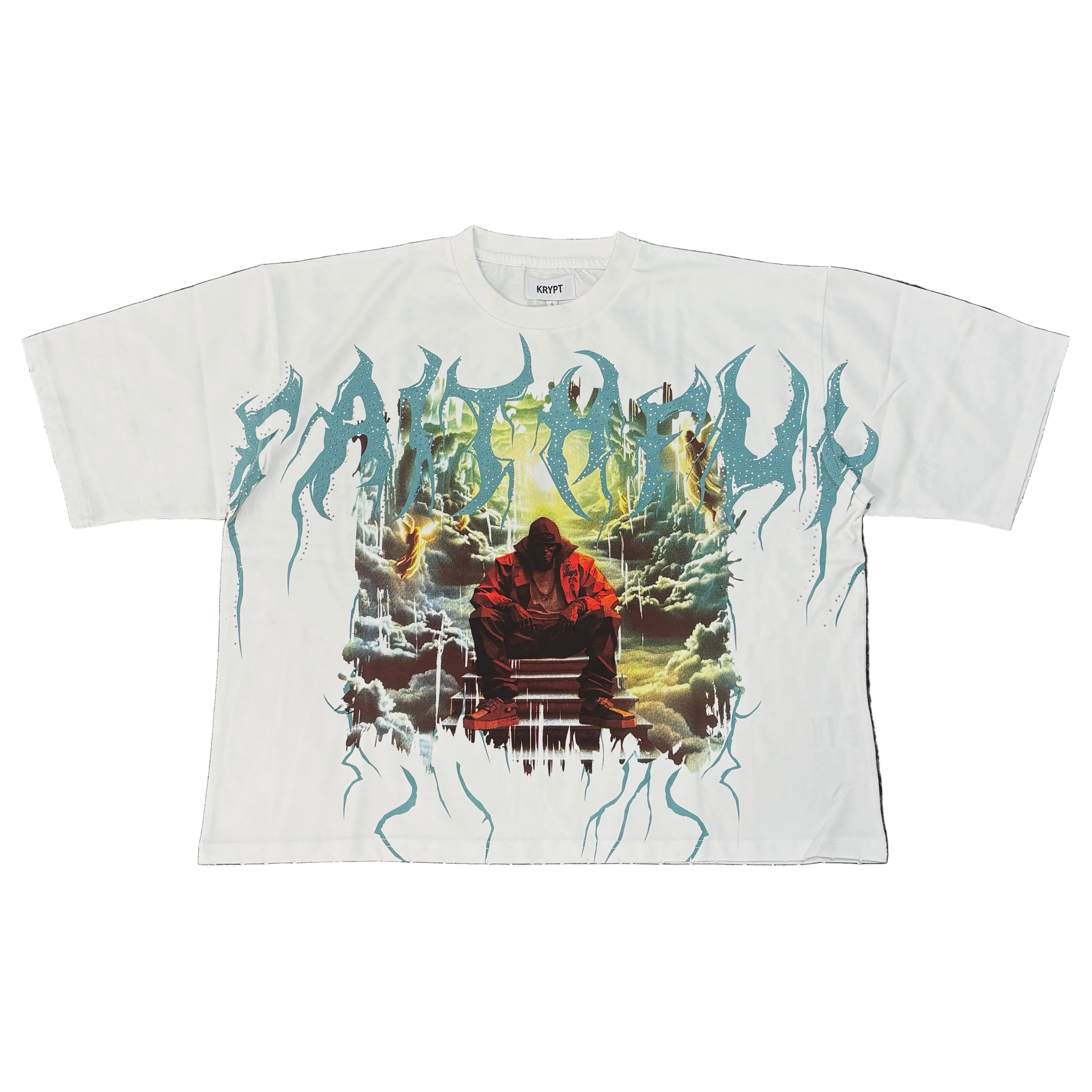KRYPT Faithful Graphic Crop Tee