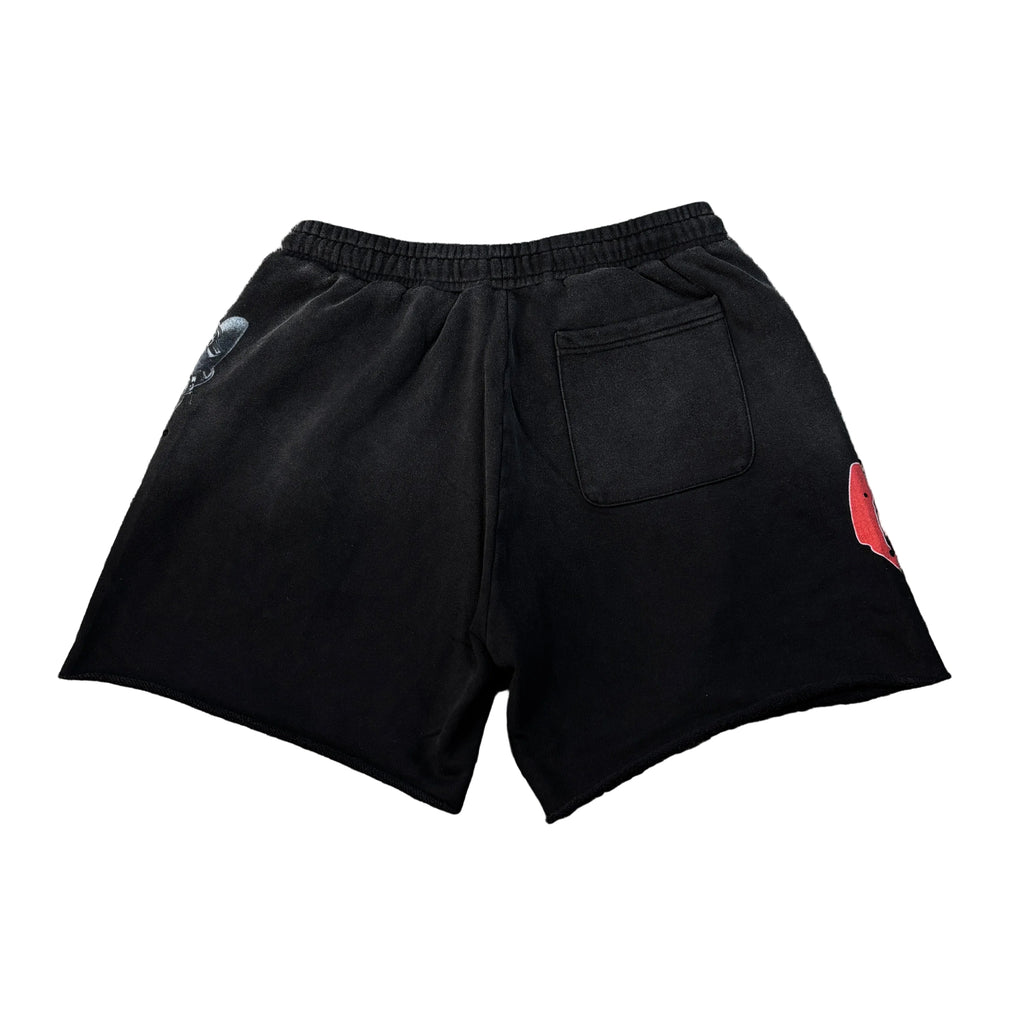 RARE PEACE Bad Clown Graphic Shorts