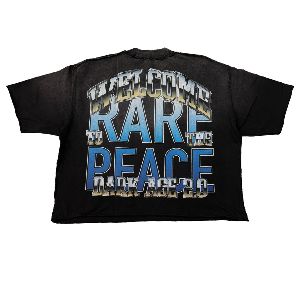 RARE PEACE Cue The Chaos Graphic Oversize Tee