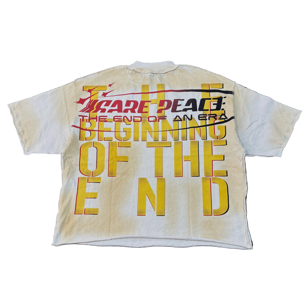 RARE PEACE Warrior Fantasy Graphic Oversize Tee