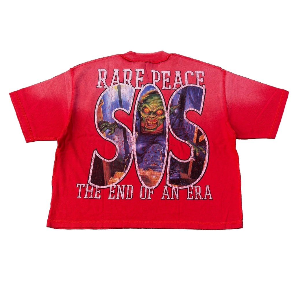 RARE PEACE Save Our Souls Graphic Oversize Tee