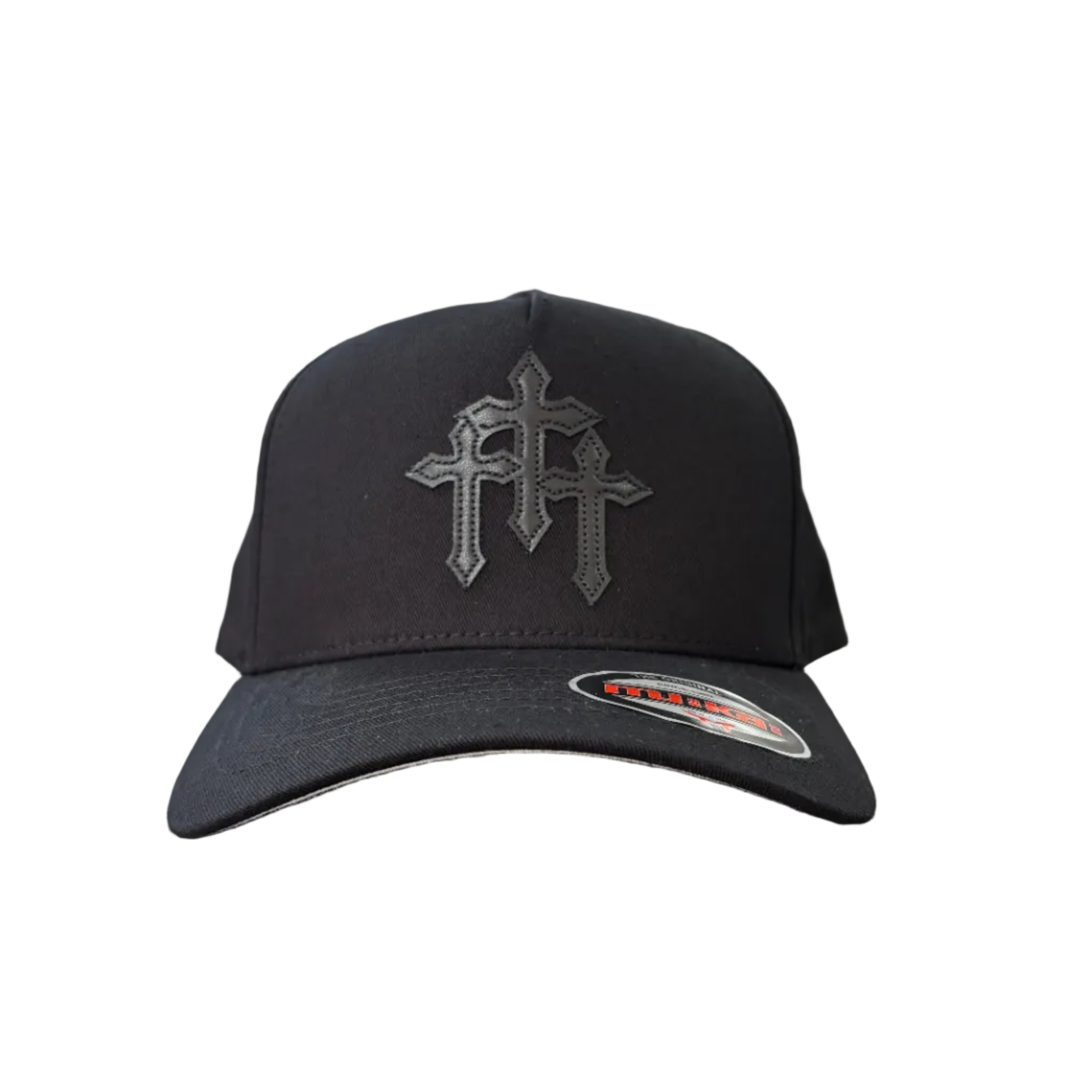 MUKA HEADWEAR Leather Crosses Hats