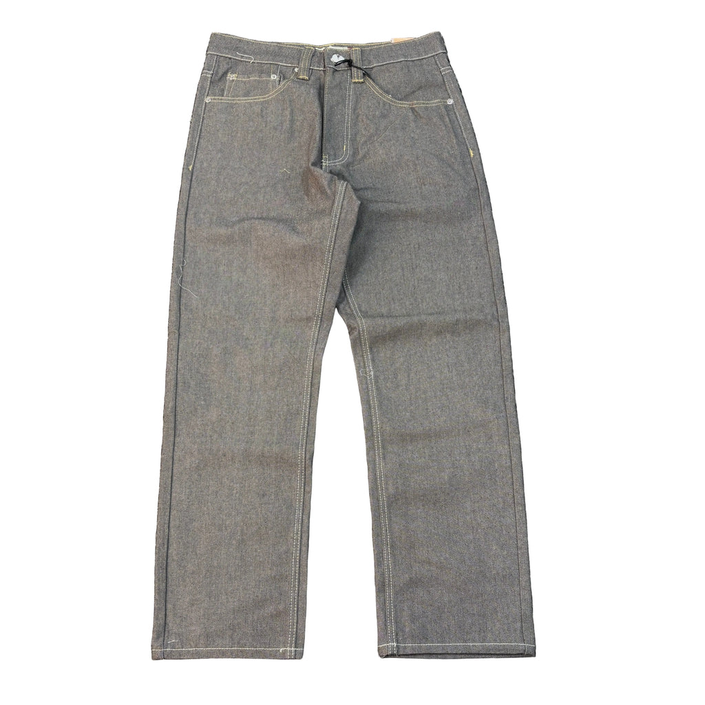 Denim Straight Fit Jeans - Grey