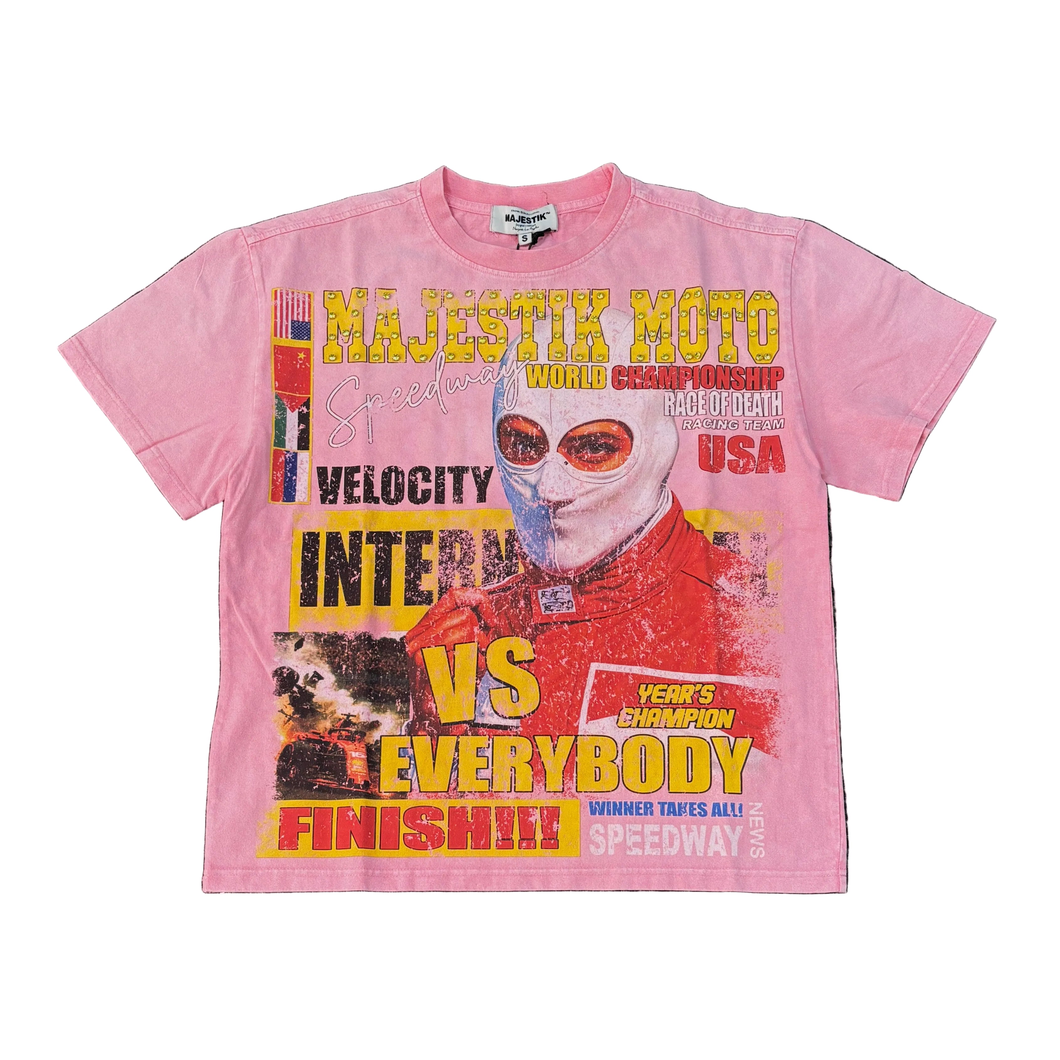 MAJESTIK World Championship Graphic Oversize Tee – K MOMO