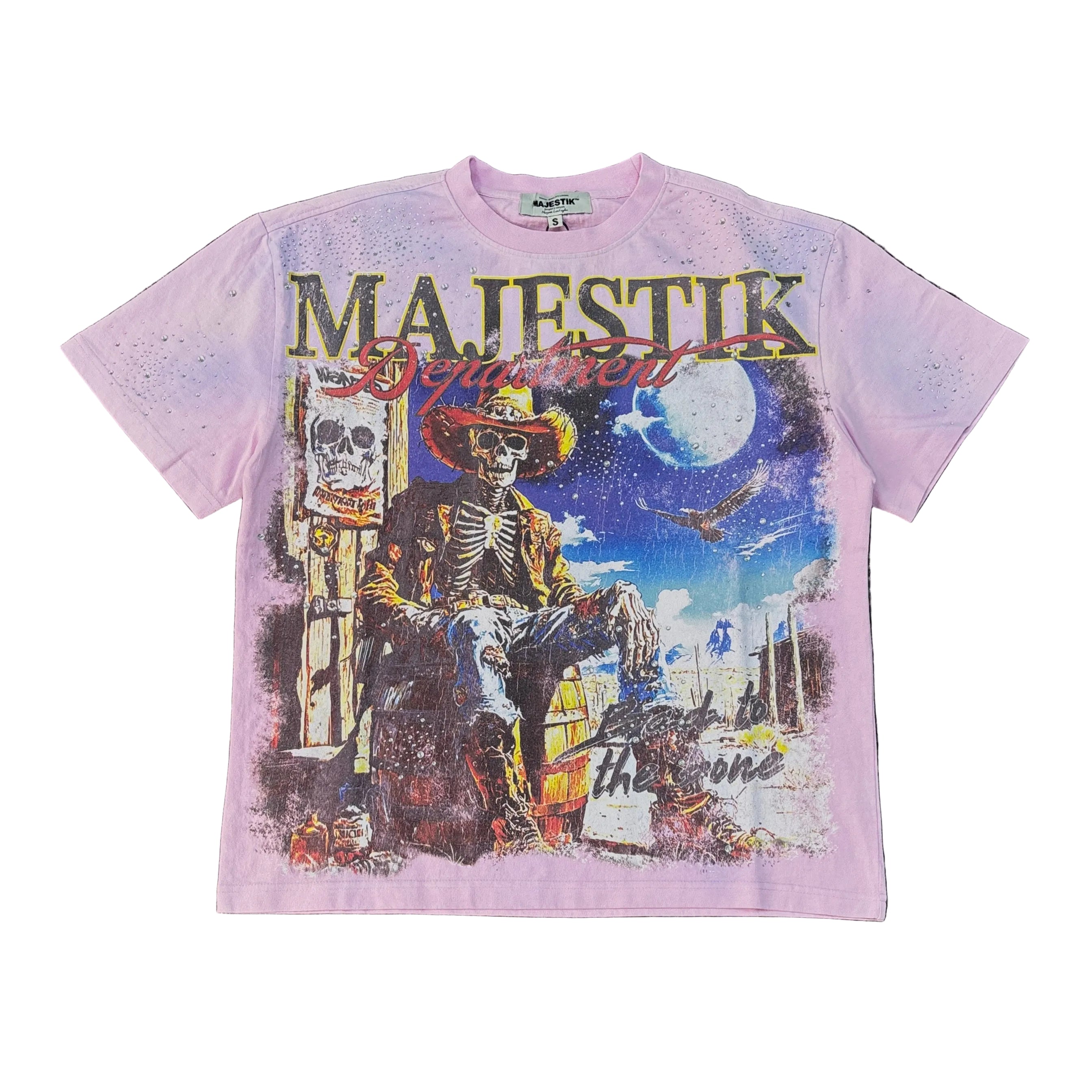 MAJESTIK Back To The One Graphic Oversize Tee