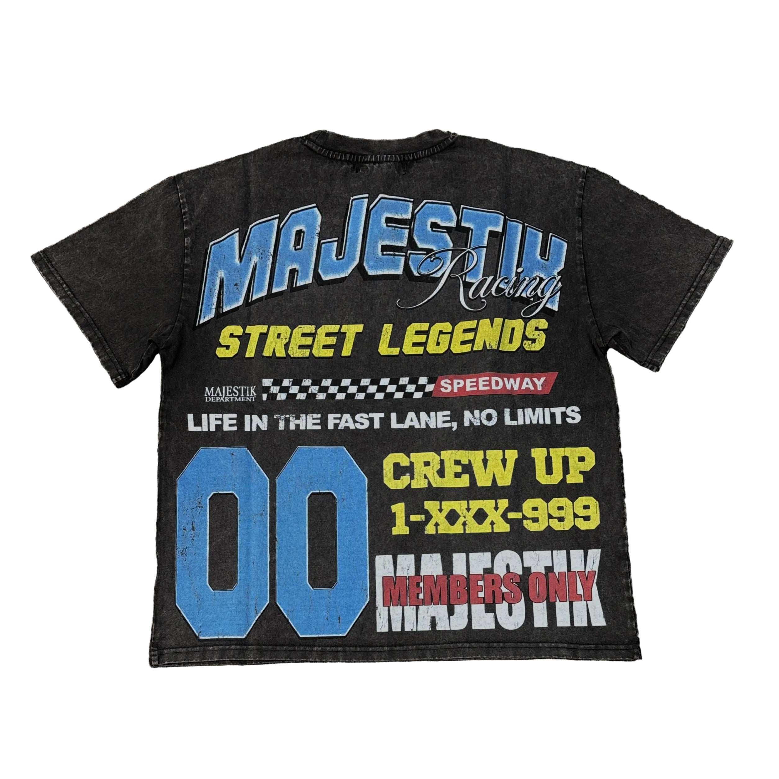 MAJESTIK Street Legend Graphic Oversize Tee