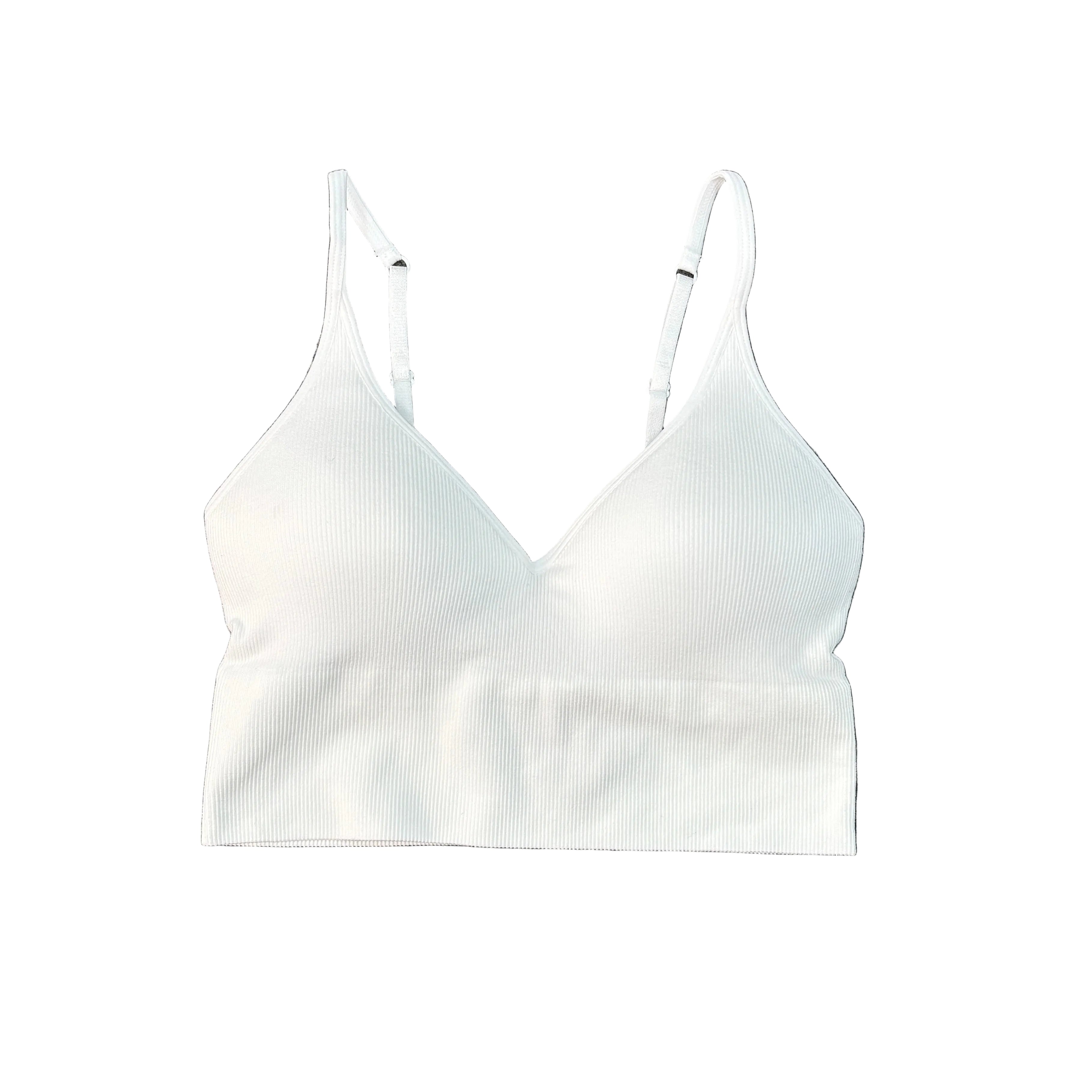 Seamless Deep V Crop Bralette