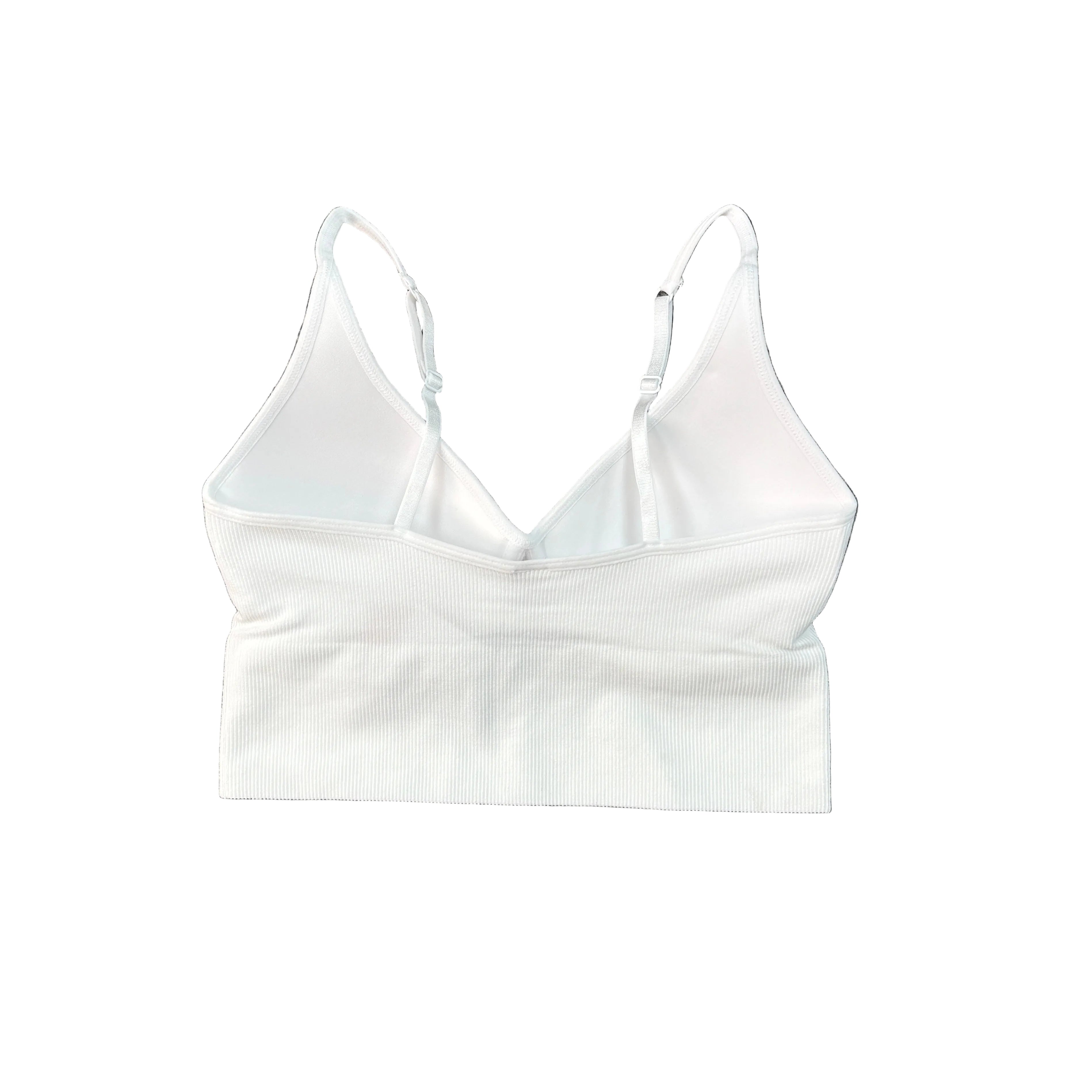 Seamless Deep V Crop Bralette