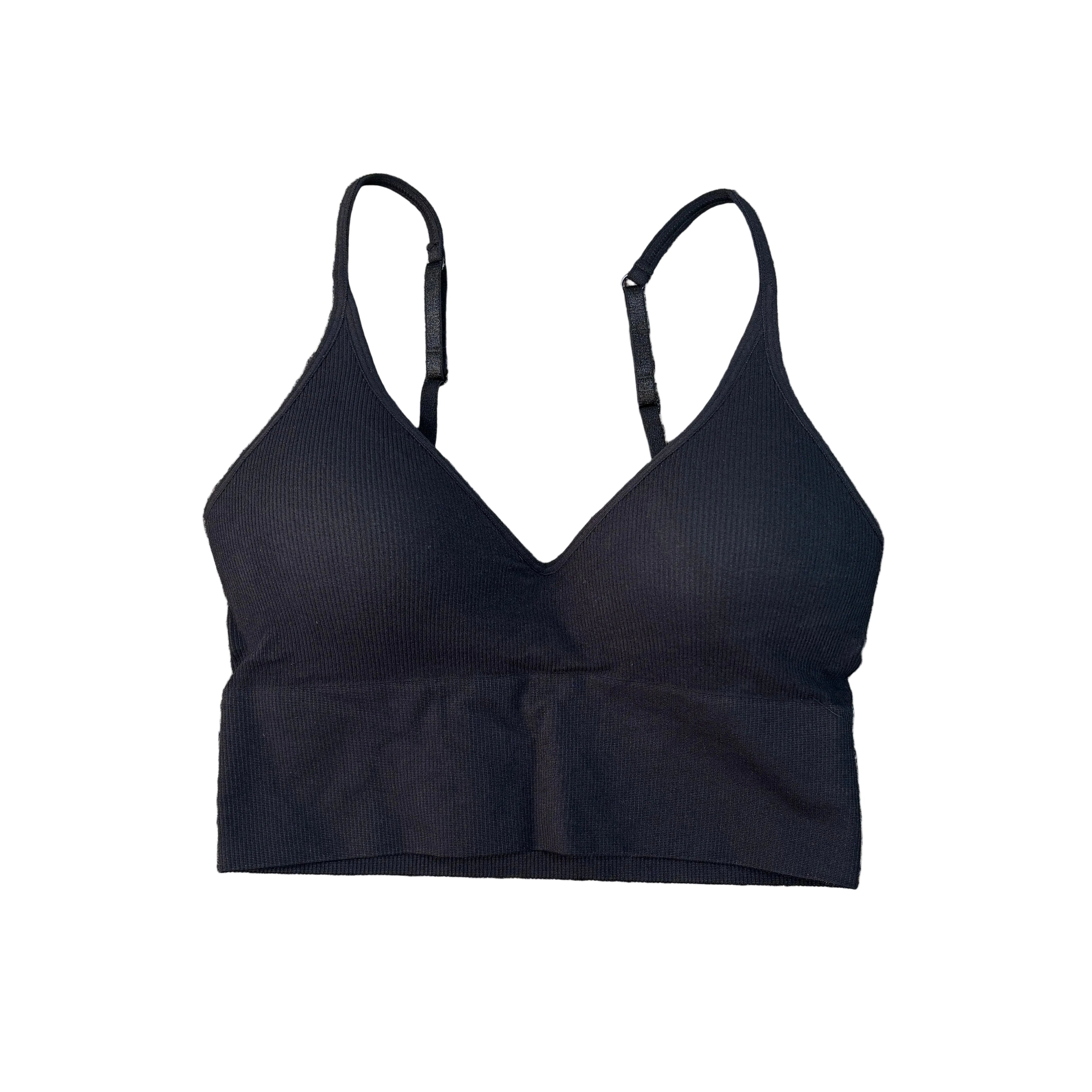 Seamless Deep V Crop Bralette