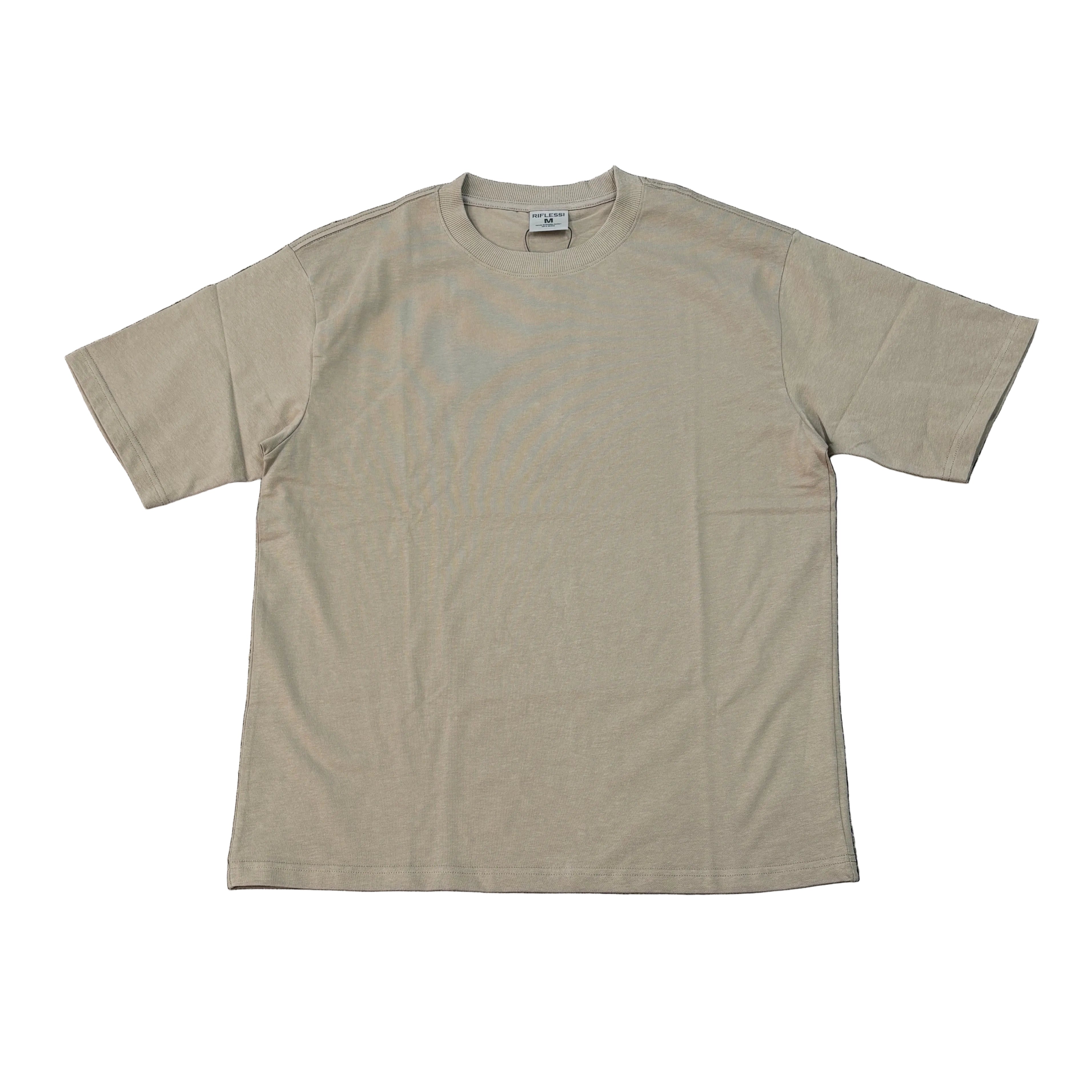 Oversized Drop Shoulder Plain T-shirt