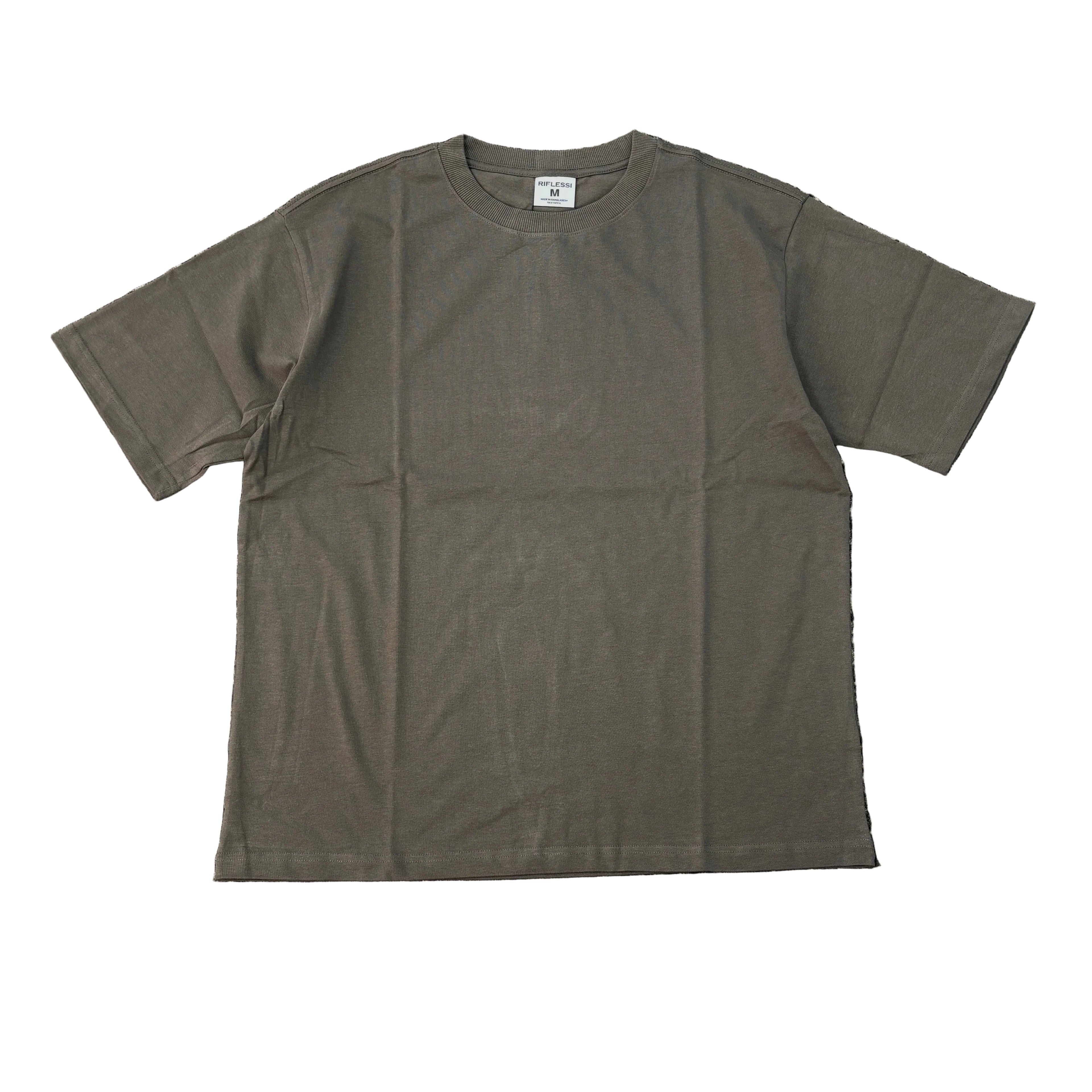 Oversized Drop Shoulder Plain T-shirt