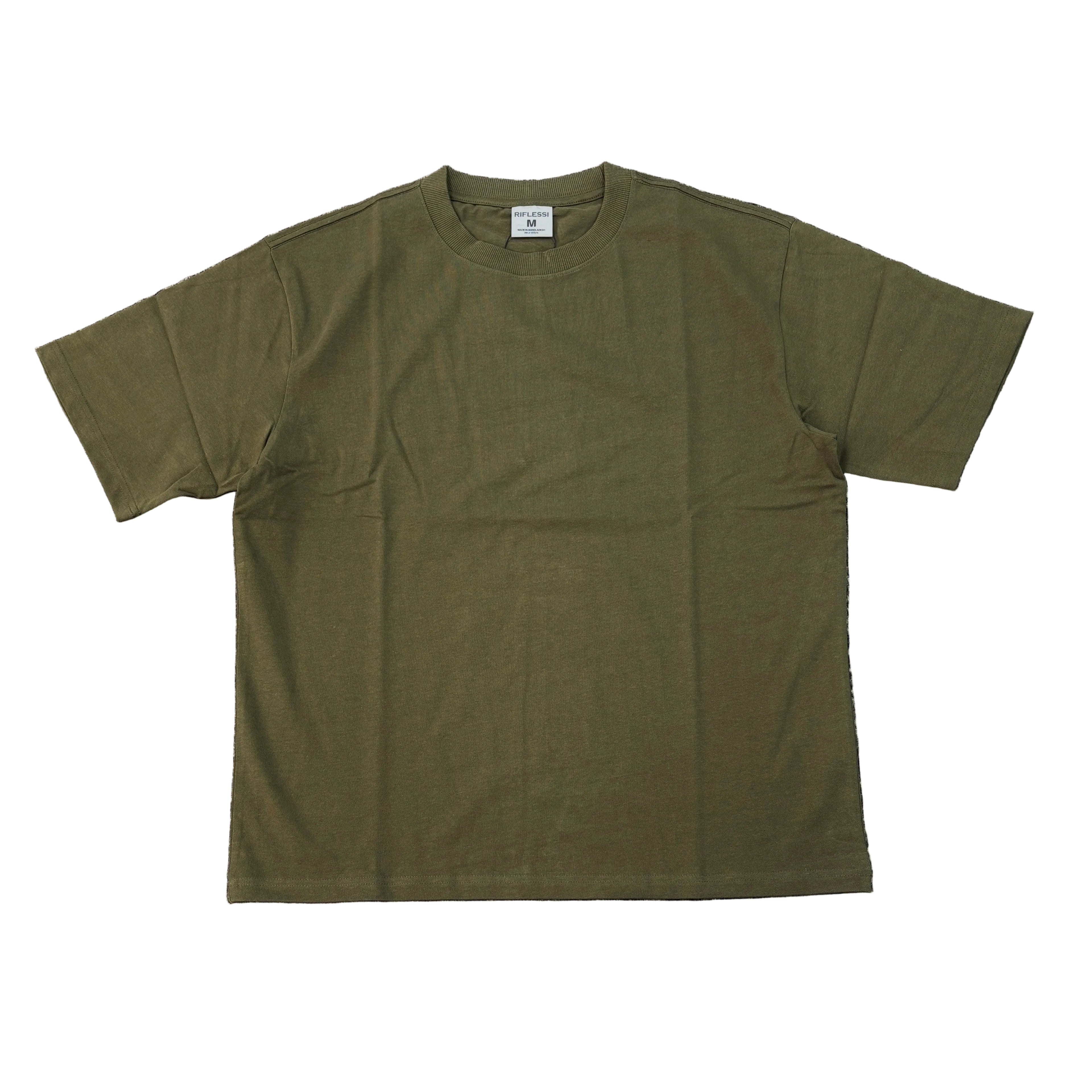 Oversized Drop Shoulder Plain T-shirt