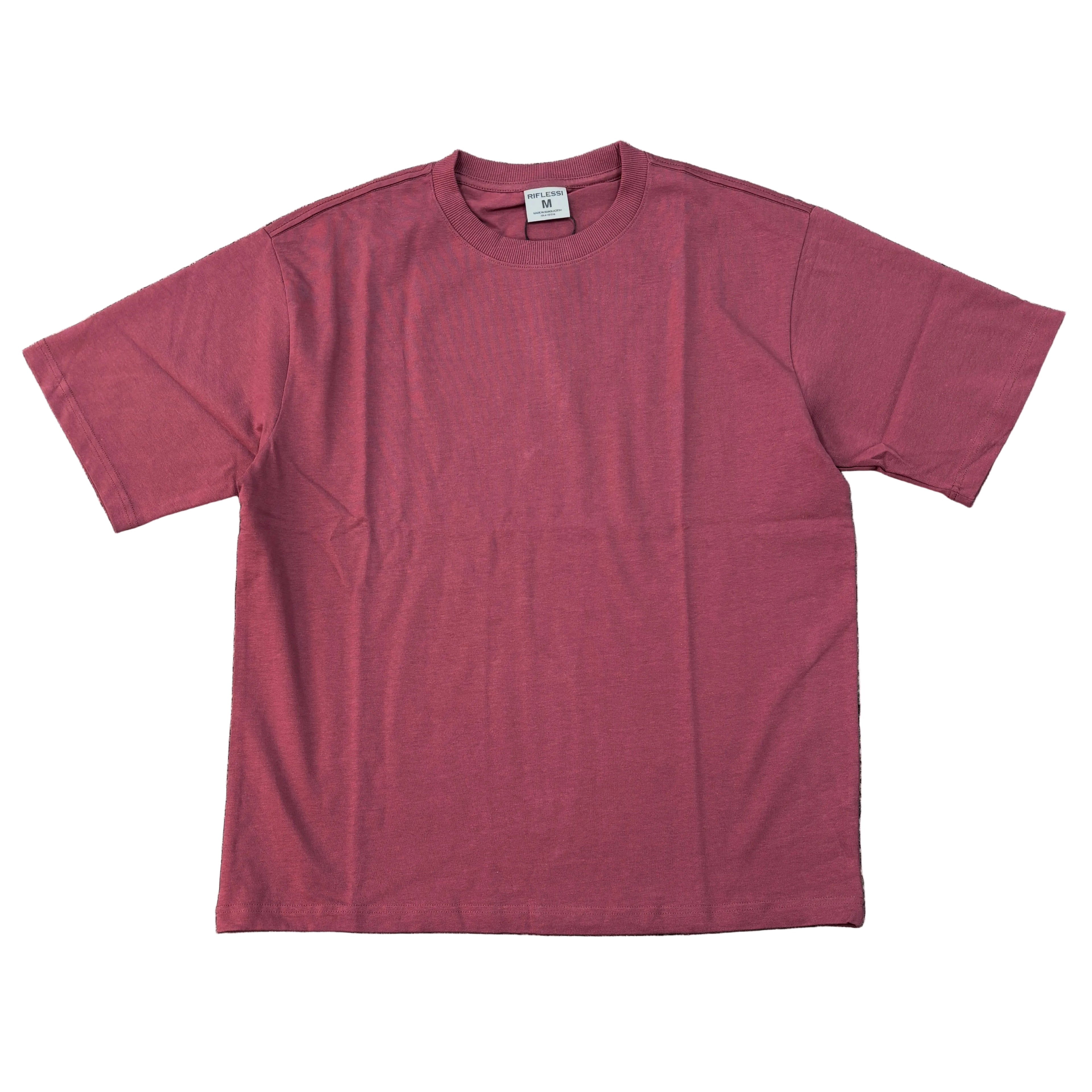 Oversized Drop Shoulder Plain T-shirt