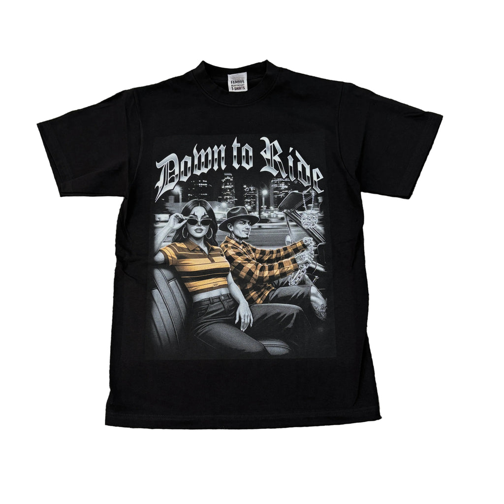 BILLIONAIRE Down To Ride Heavyweight Graphic T-Shirt