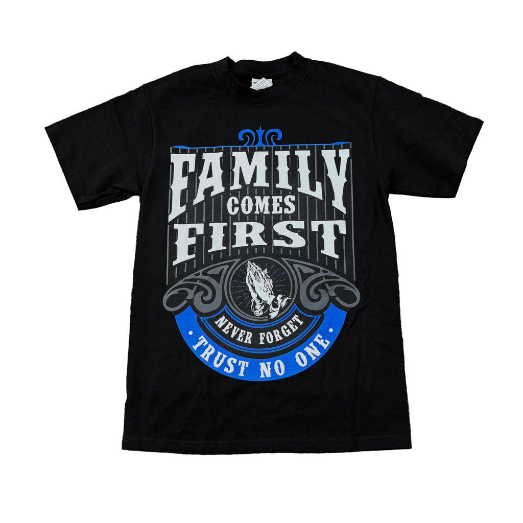 BILLIONAIRE Family Come First Heavyweight Graphic T-Shirt
