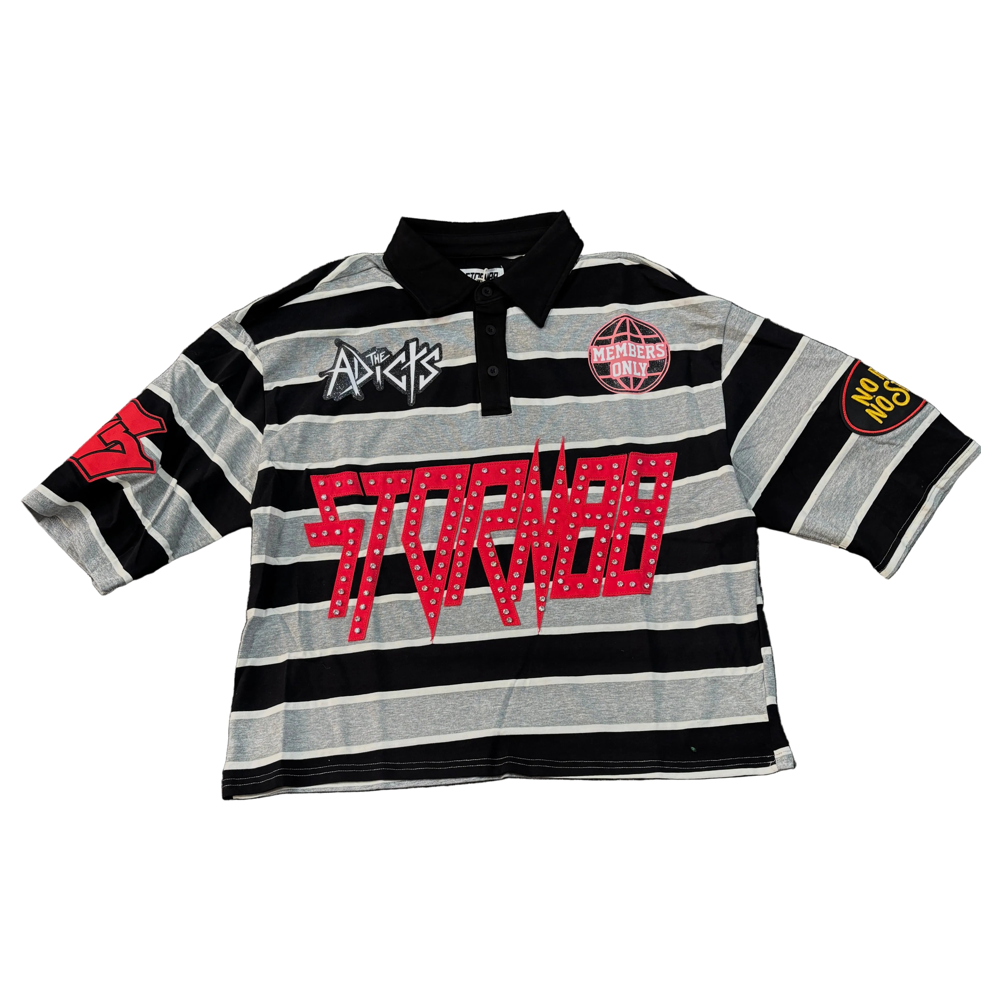 KLEEP STORM88 Oversized Polo T-Shirt – K MOMO