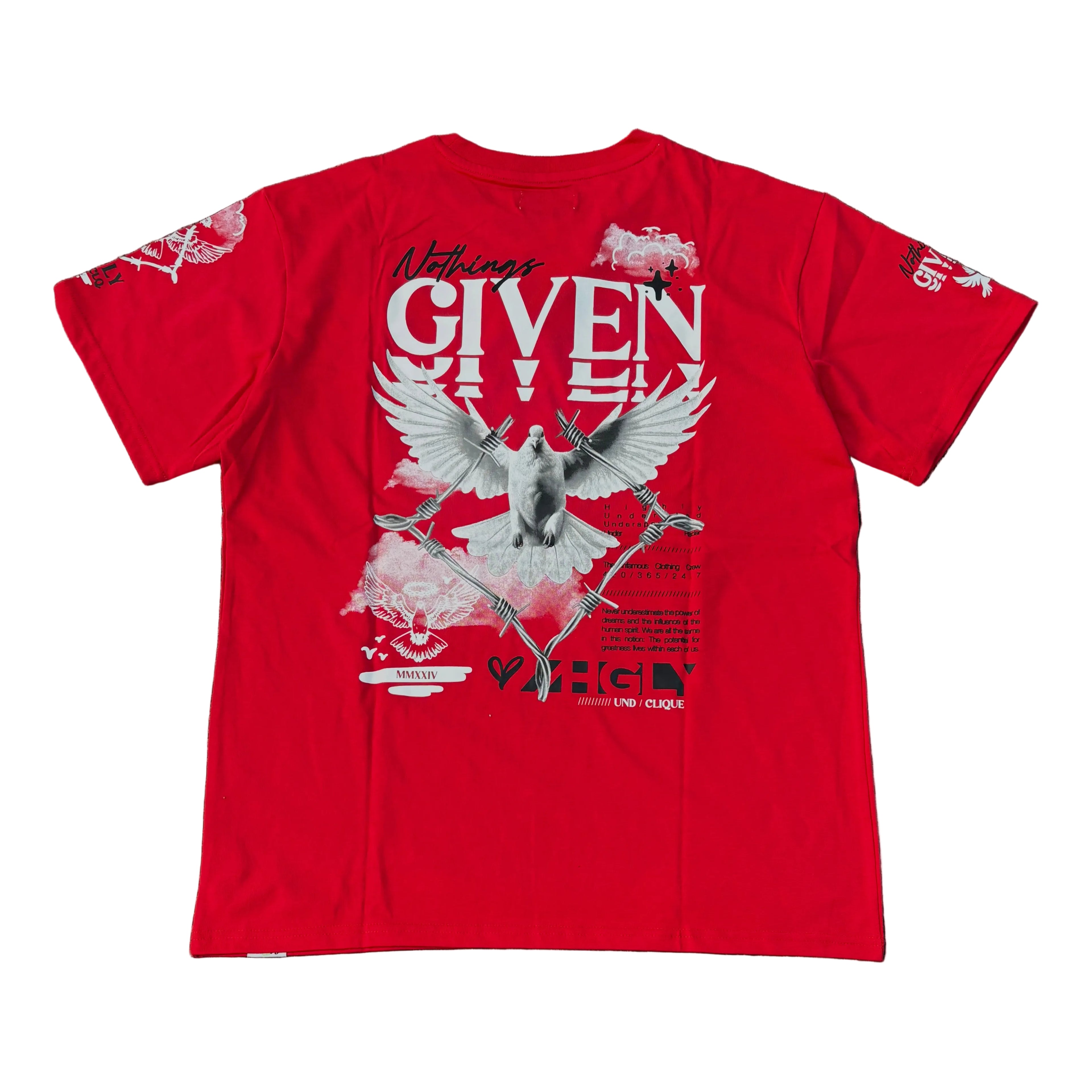 HIGHLY UNDRTD Nothing Given Graphic Tee